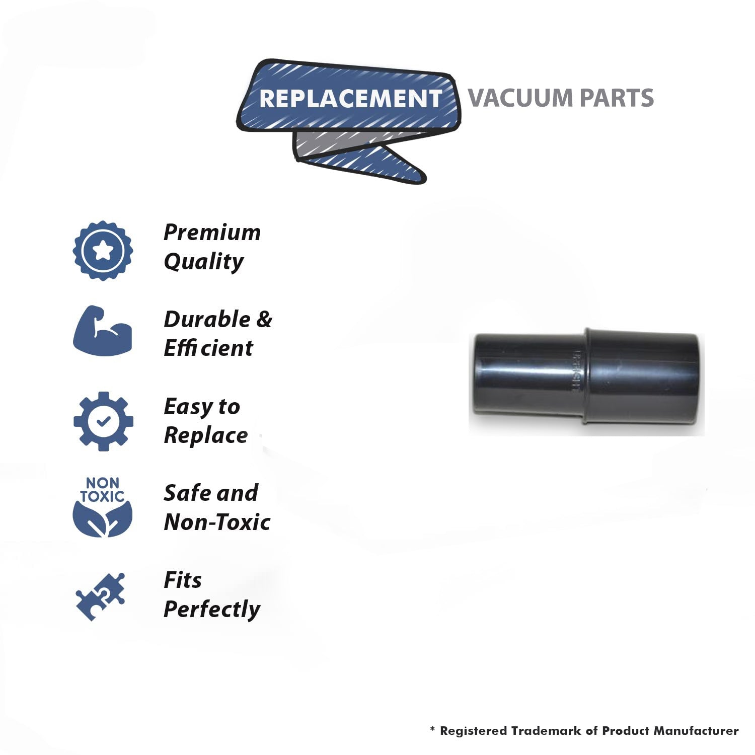 Topvacuumparts Replacement Part For Vacuum Cleaner Adaptor Fits M700 Upright Models # compare to part B226-1014