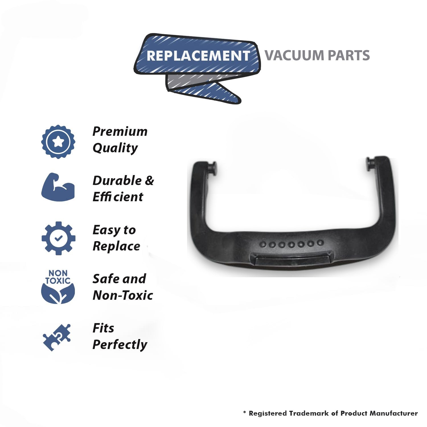 Topvacuumparts Vacuum Water Tank Handle Grip Replacement For Dirt Devil CE6000, CE7000, CE6100, CE6105, CE6300# compare to part 1700730600