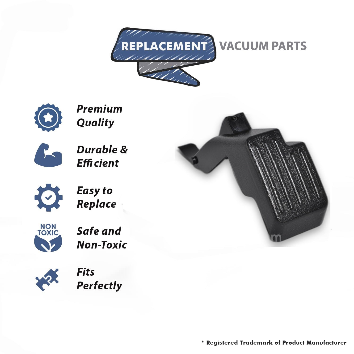 Topvacuumparts Replacement Part For Bissell Handle Release Lever for Models 68C7, 12B1# compare to part 2038075