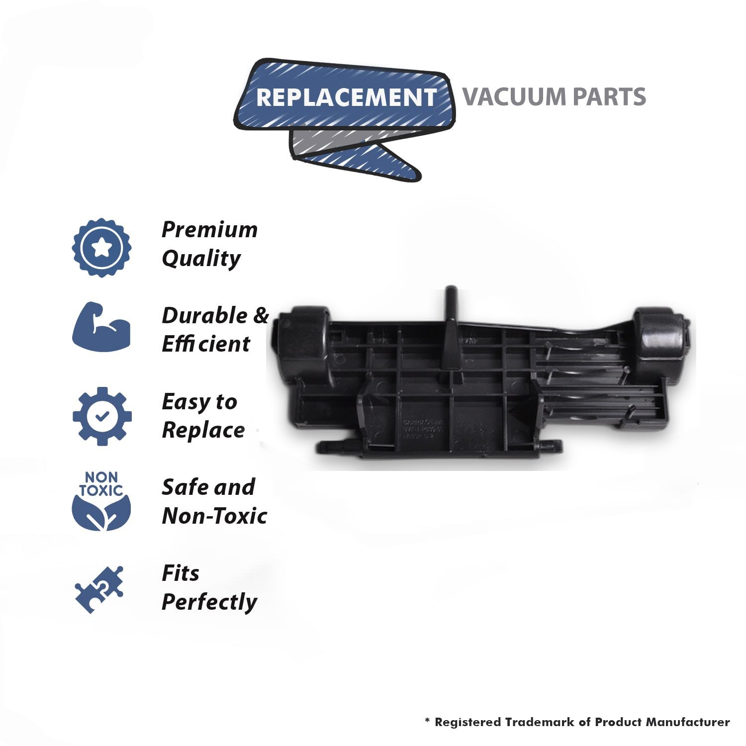 Topvacuumparts Replacement For Bissell Wheel ASSEM Height/Adjustment Models 92L3P, 92L3W, 98N4, 9V00, 65823, 6582R # compare to part 2031330