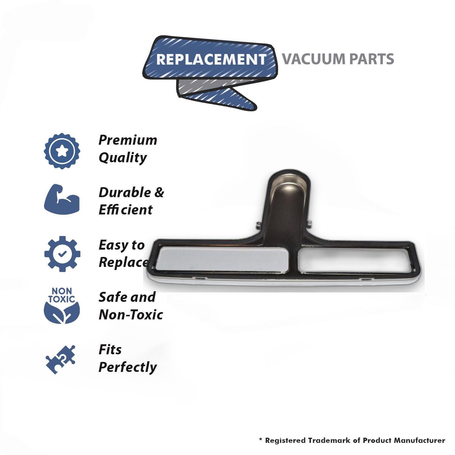 Topvacuumparts Replacement Part For Eureka Generic e Commercial 16 Inch Wide Track Vacuum Cleaner Bottom Plate # compare to part 20-7204-05