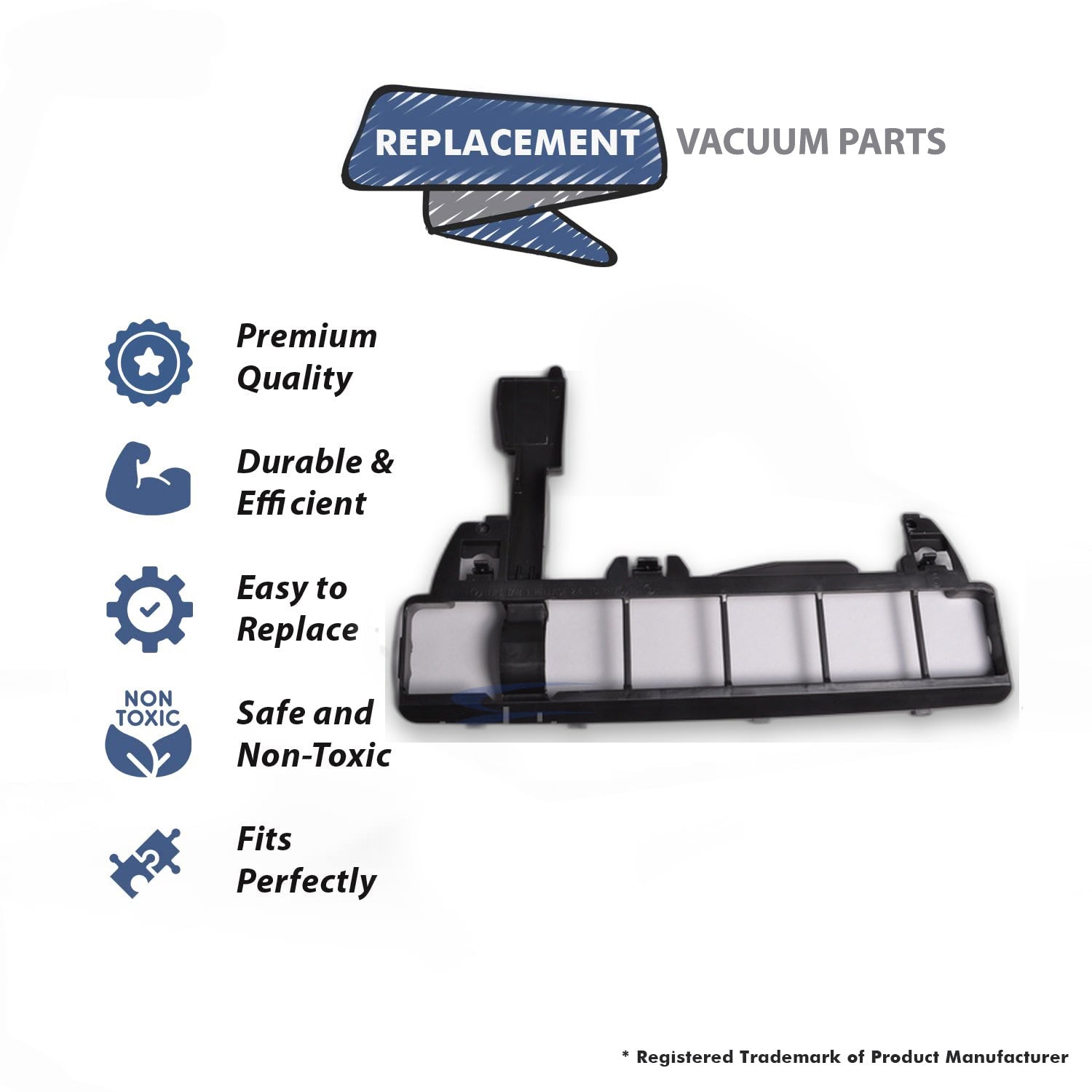Topvacuumparts Replacement Part For Bissell Sole Plate Works With 92L31, 6585, 65852, 65853, 65854, 65856, 65857, 6585R # compare to part 2031284