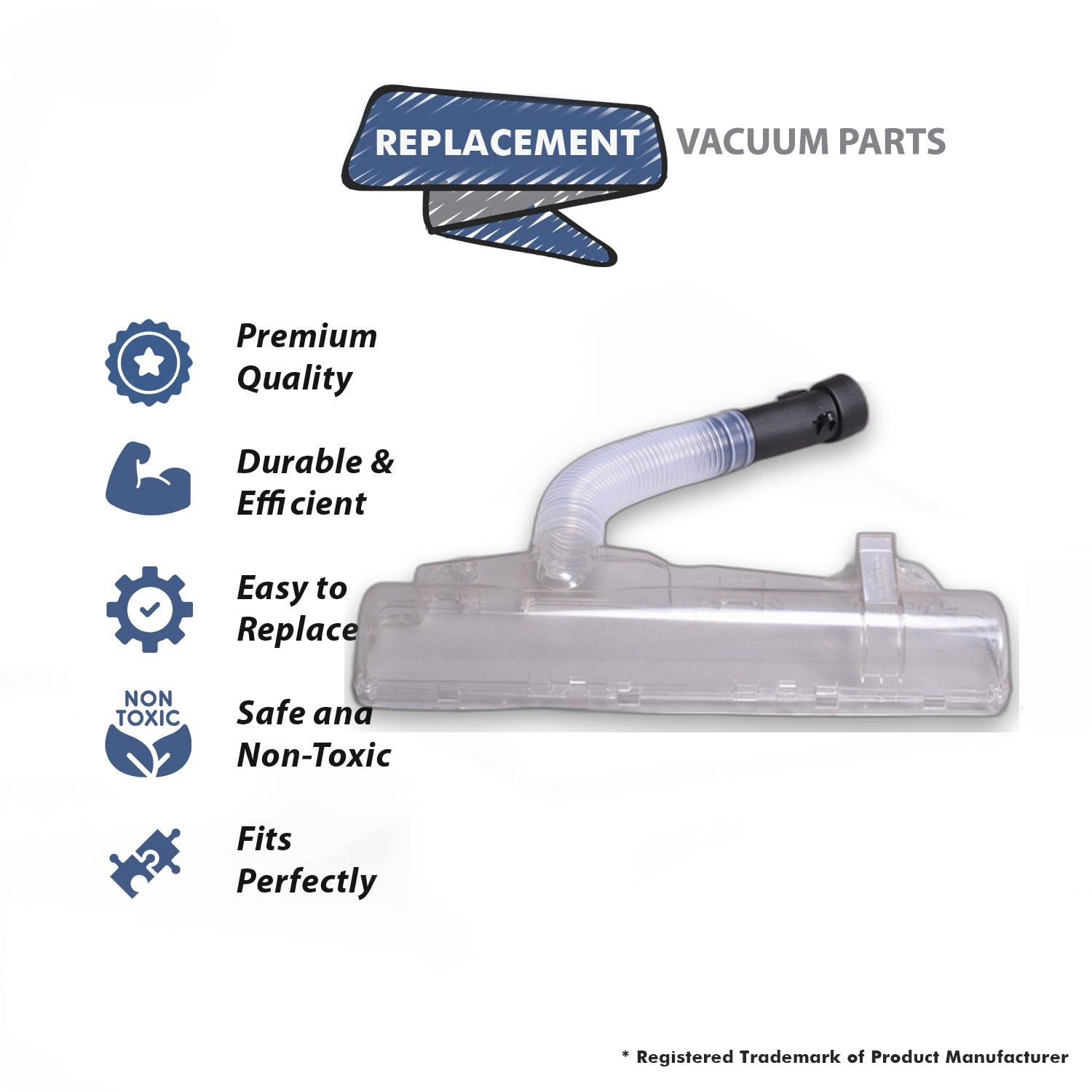 Topvacuumparts Replacement Part For Bissell 4104 Upright Vacuum Cleaner Case Drum # compare to part 203-1428