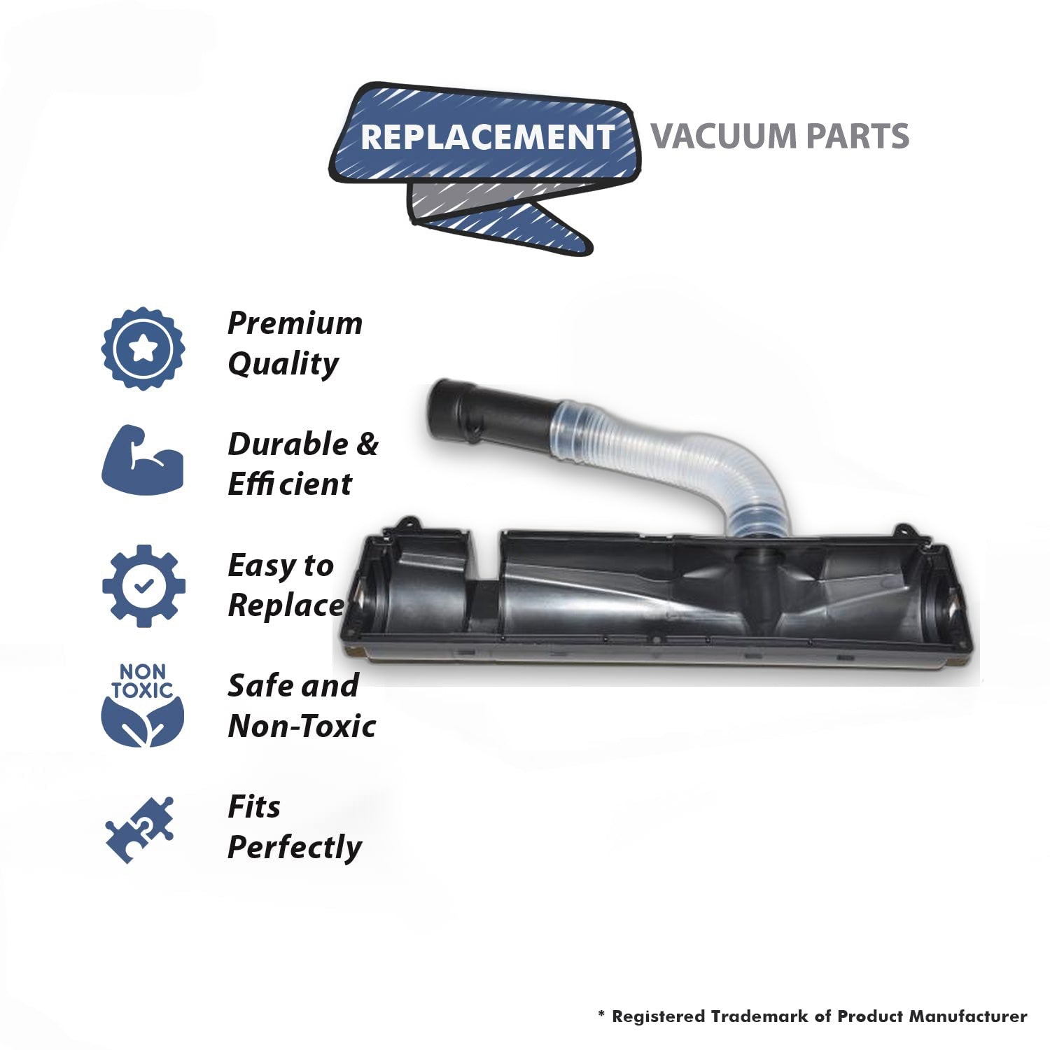 Topvacuumparts Replacement Part For Bissell 22C1, 22C1-2, 71V92 Case Drum Assembly # compare to part 2032458