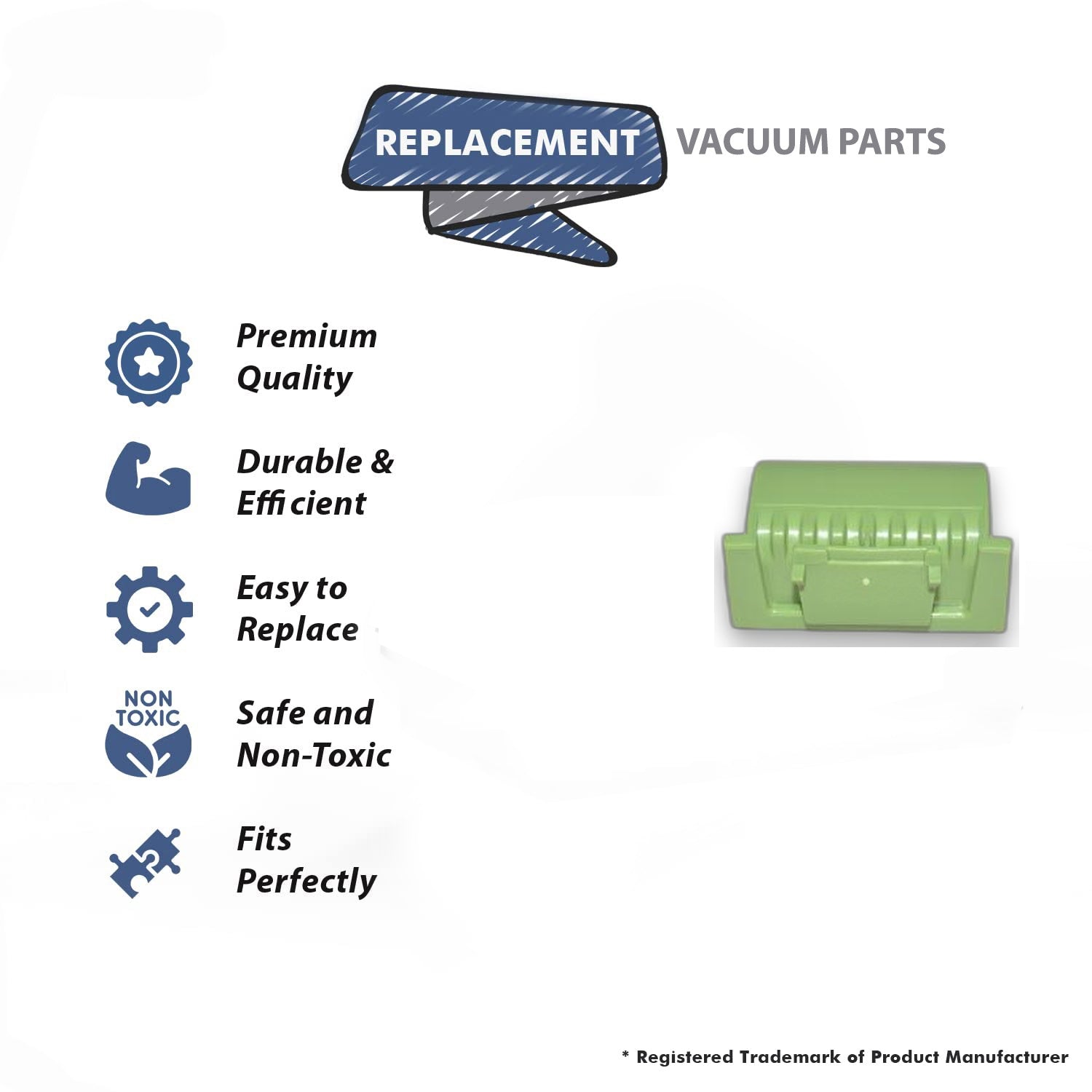 Topvacuumparts Replacement Part For Bissell 1425 Little Green Vacuum Front Flex Hose Clip