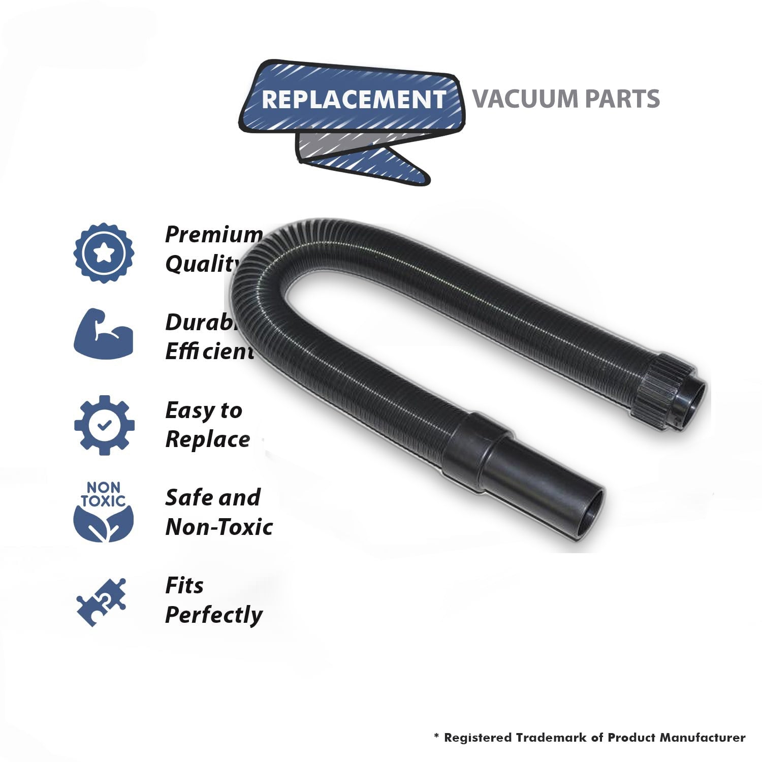 Topvacuumparts Replacement Part For Bissell Hose for Models 1044, 68C7# compare to part 2038049