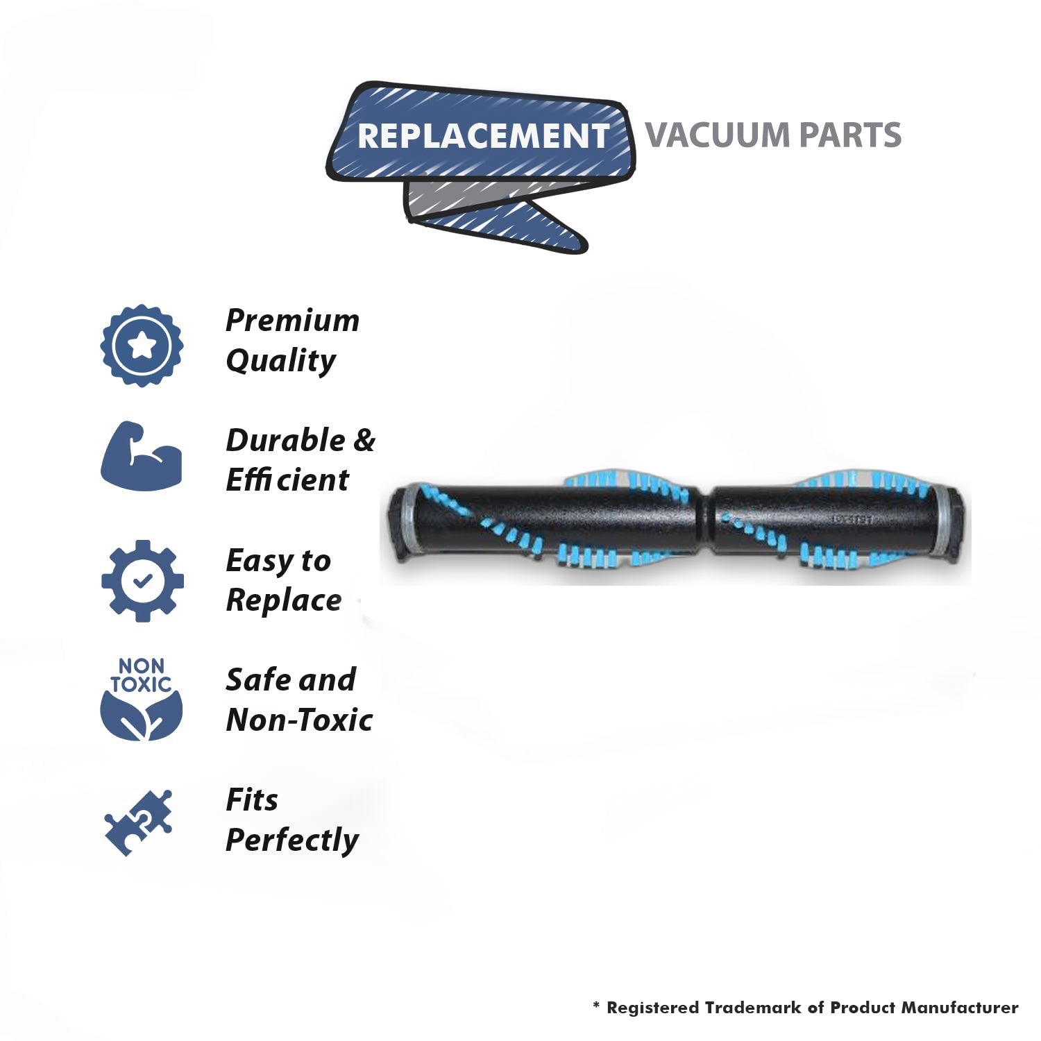 Topvacuumparts Replacement Part For Eureka Vacuum Brush Roll Repair Kit Dits SC9020, SC9050 Models # compare to part 541042