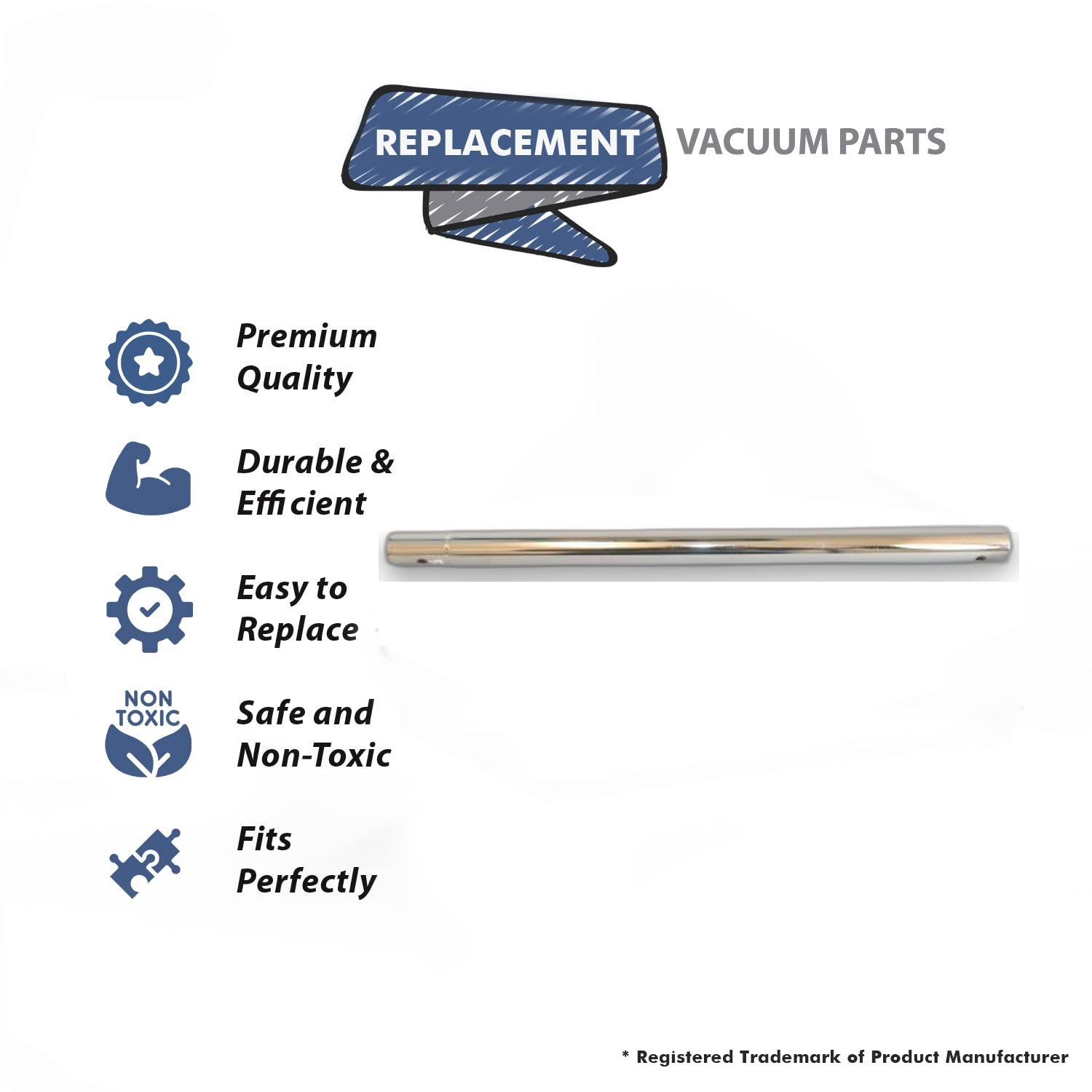 Topvacuumparts Replacement Part For Eureka, 887 Upright Vacuum Cleaner Lower Handle Assembly # compare to part 272612