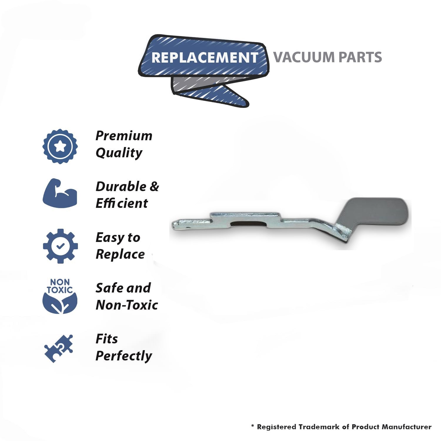 Topvacuumparts Replacement Part For Eureka e 2035 Vacuum Cleaner Fork Release Lever # compare to part 24834A-5
