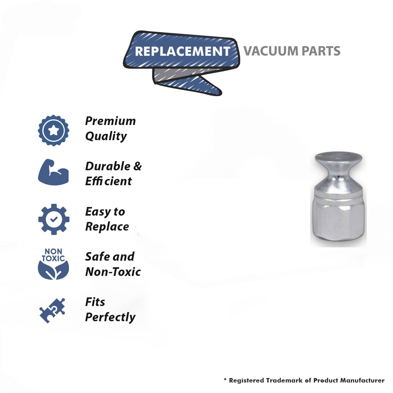 Topvacuumparts Replacement Part For Eureka Vacuum Cleaner 1.25