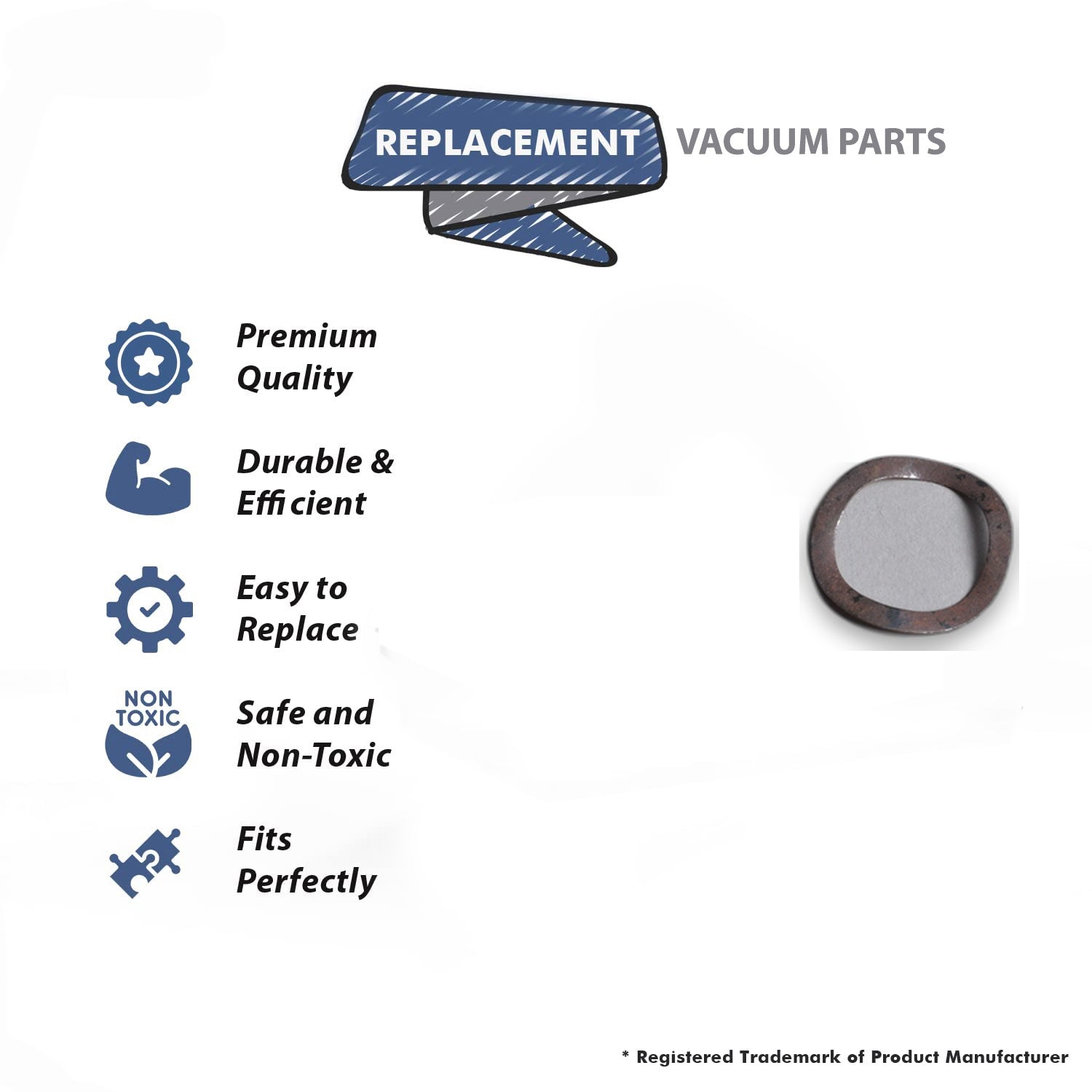 Topvacuumparts Replacement Part For Hoover 7069, 7071 Vacuum Cleaner Agitator Bearing Tension Washer # compare to part 21345113