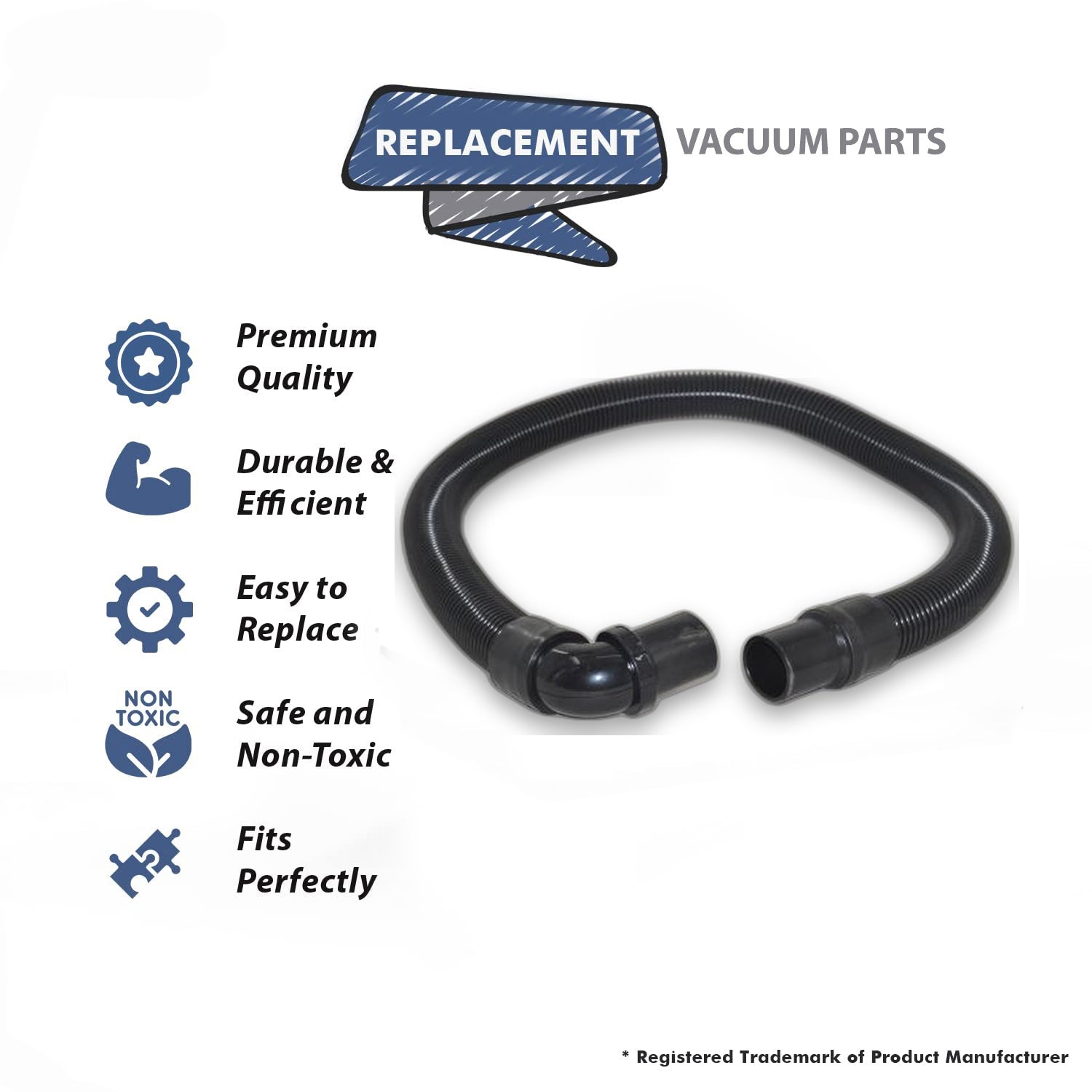 Topvacuumparts Replacement Part For Eureka Vacuum Hose Assembly Fits SC530, Backpack Models # compare to part 86527