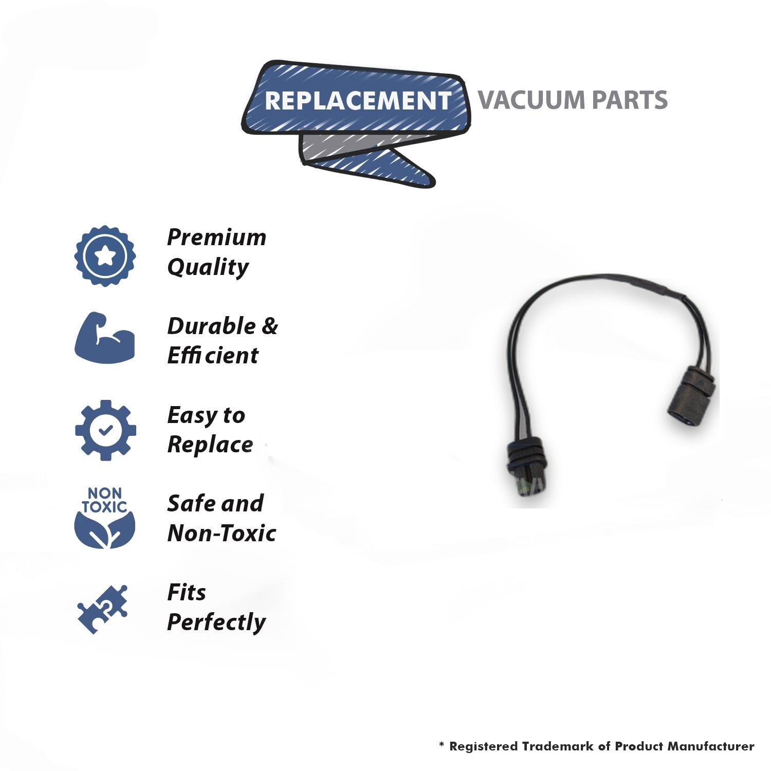 Topvacuumparts Replacement Part For Hoover Upright Vacuum Cleaner Wiring Connector # compare to part 26401317