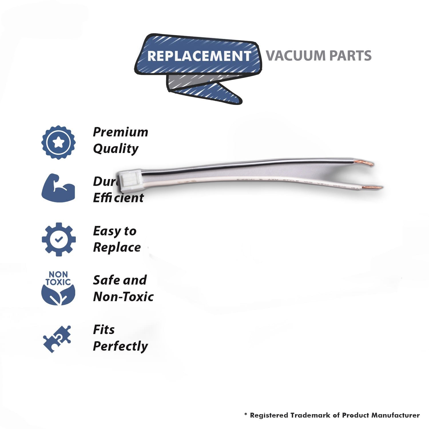 Topvacuumparts Replacement Part For Hoover U5458 EDF Eiring Upright Vacuum Cleaner Harness # compare to part 290526001