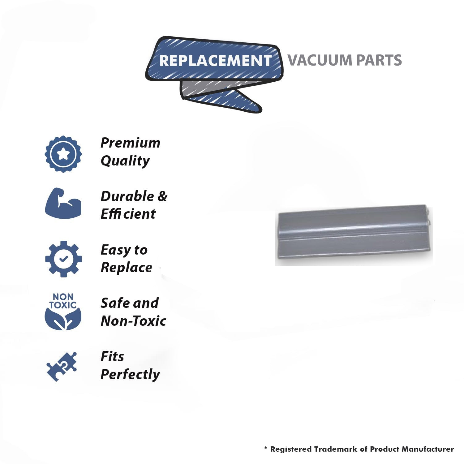 Topvacuumparts Replacement Part For Kirby Aavril Vacuum Cleaner Belt Baffle Strip