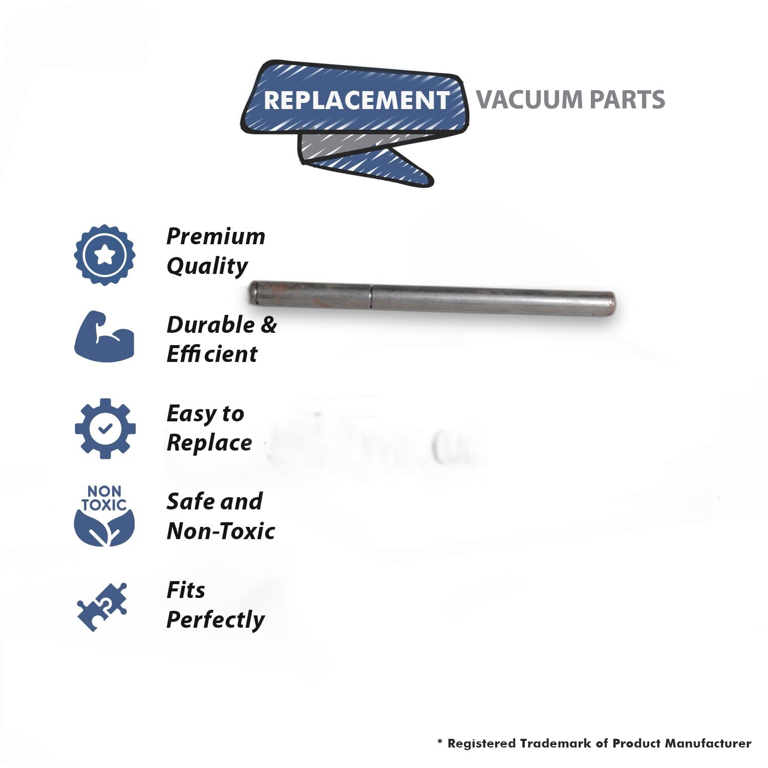 Topvacuumparts Replacement Part For Hoover C1800/C1810 Vacuum Cleaner Pulley Arm Shaft # compare to part 31534001