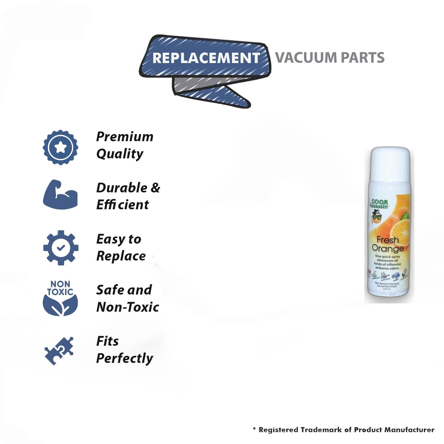 Topvacuumparts Replacement Part For Odor Assassin Fresh Orange Scent 6oz # compare to part 17062