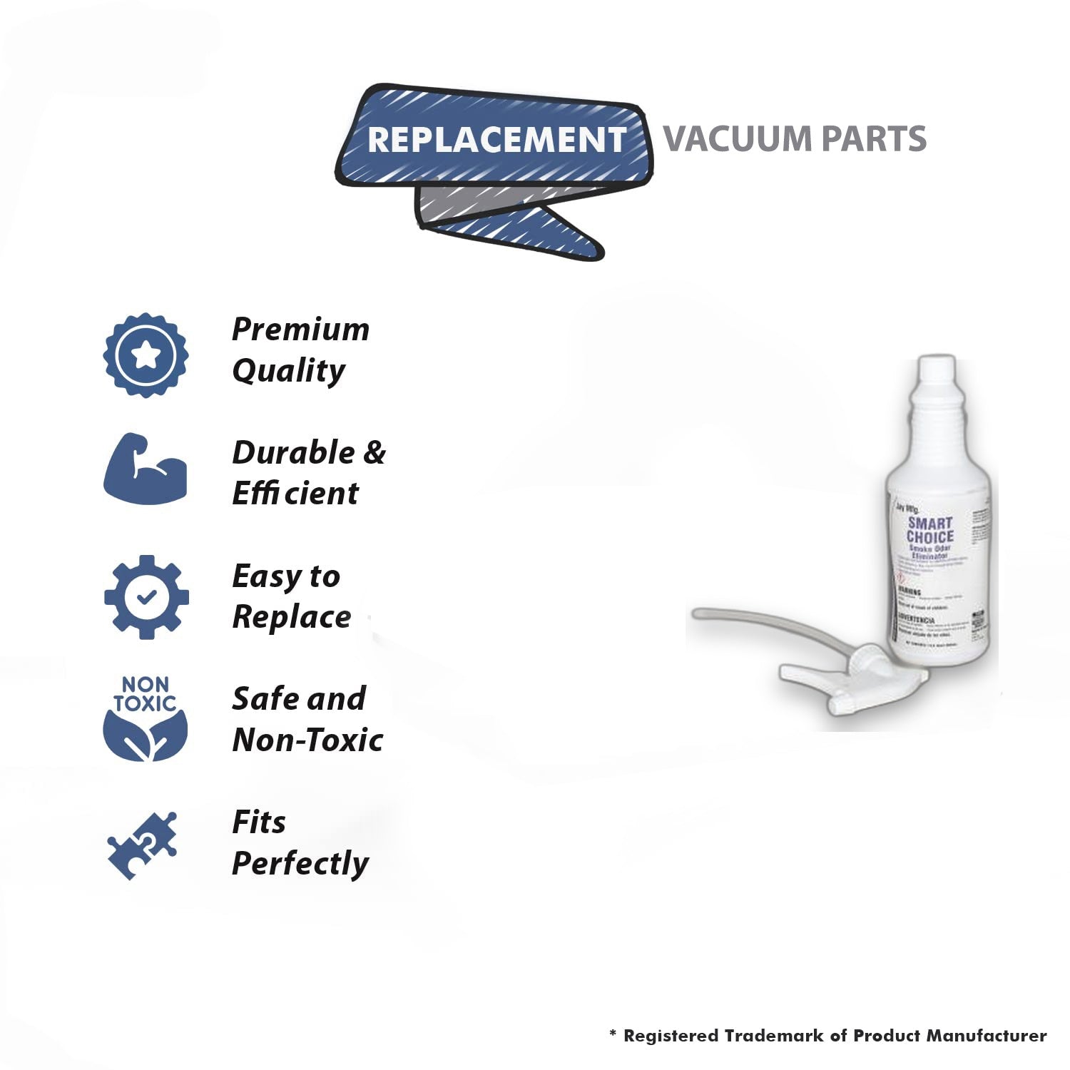 Topvacuumparts Replacement Part For Odor Assassin Vacuum Cleaner Smart Choice # Compare To Part 106358