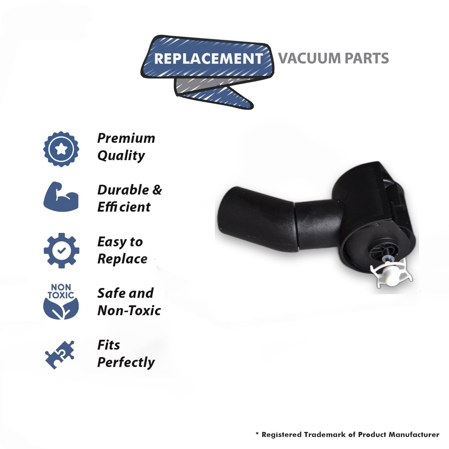 Topvacuumparts Replacement Part For Wessell Werk 35MM, Adapter - Part # compare to part 12.7610-64