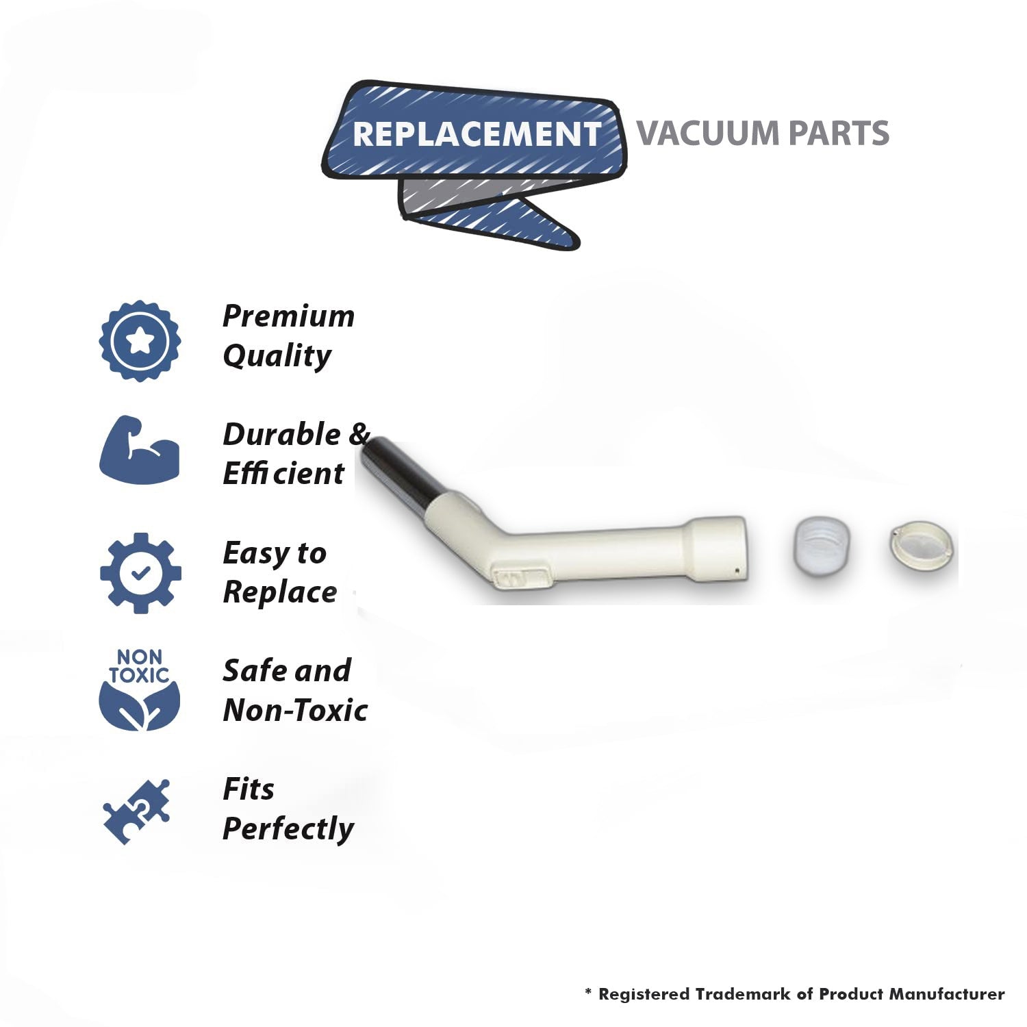 Topvacuumparts Replacement For Fit All Residential Vacuum Cleaner 1 1/4