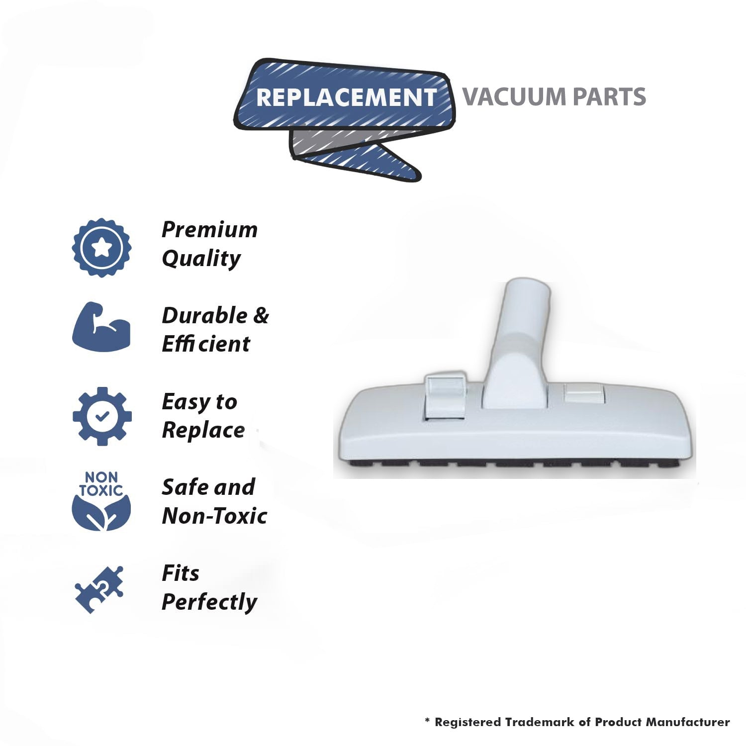 Topvacuumparts Replacement For Fit All Residential Vacuum Cleaner 1 1/4