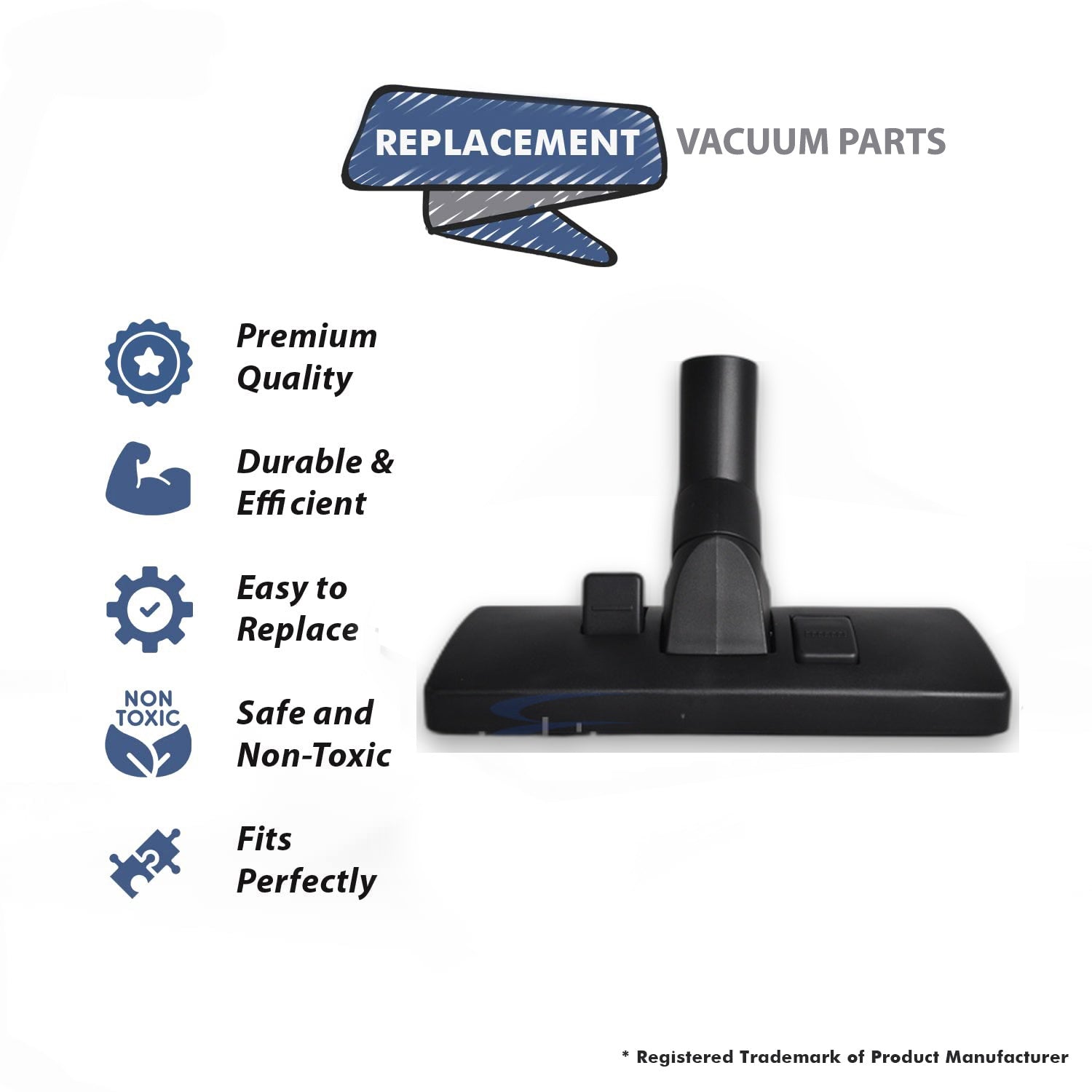 Topvacuumparts Replacement For Fit All Residential Vacuum 1 1/4