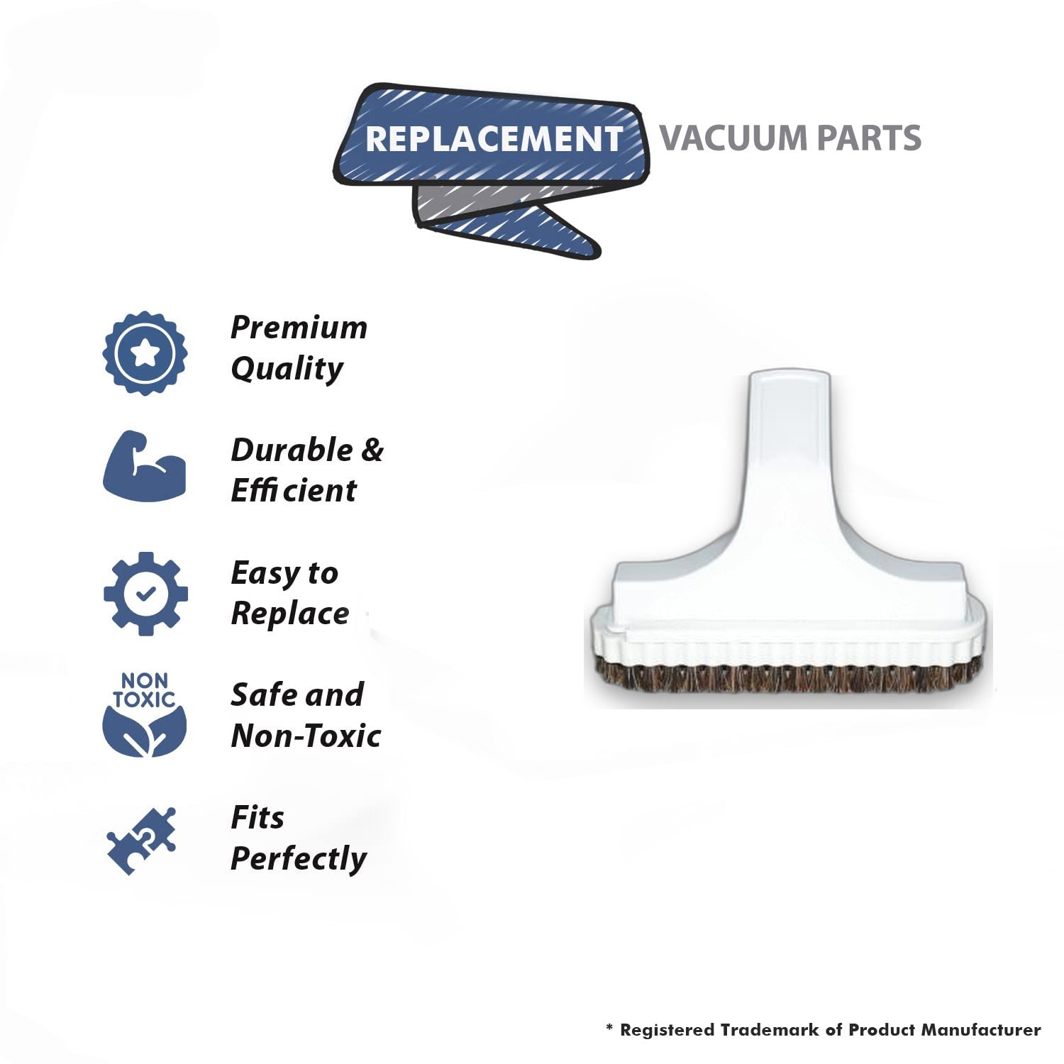 Topvacuumparts Replacement Part For Fit All Residential Vacuum Cleaner 1 1/4