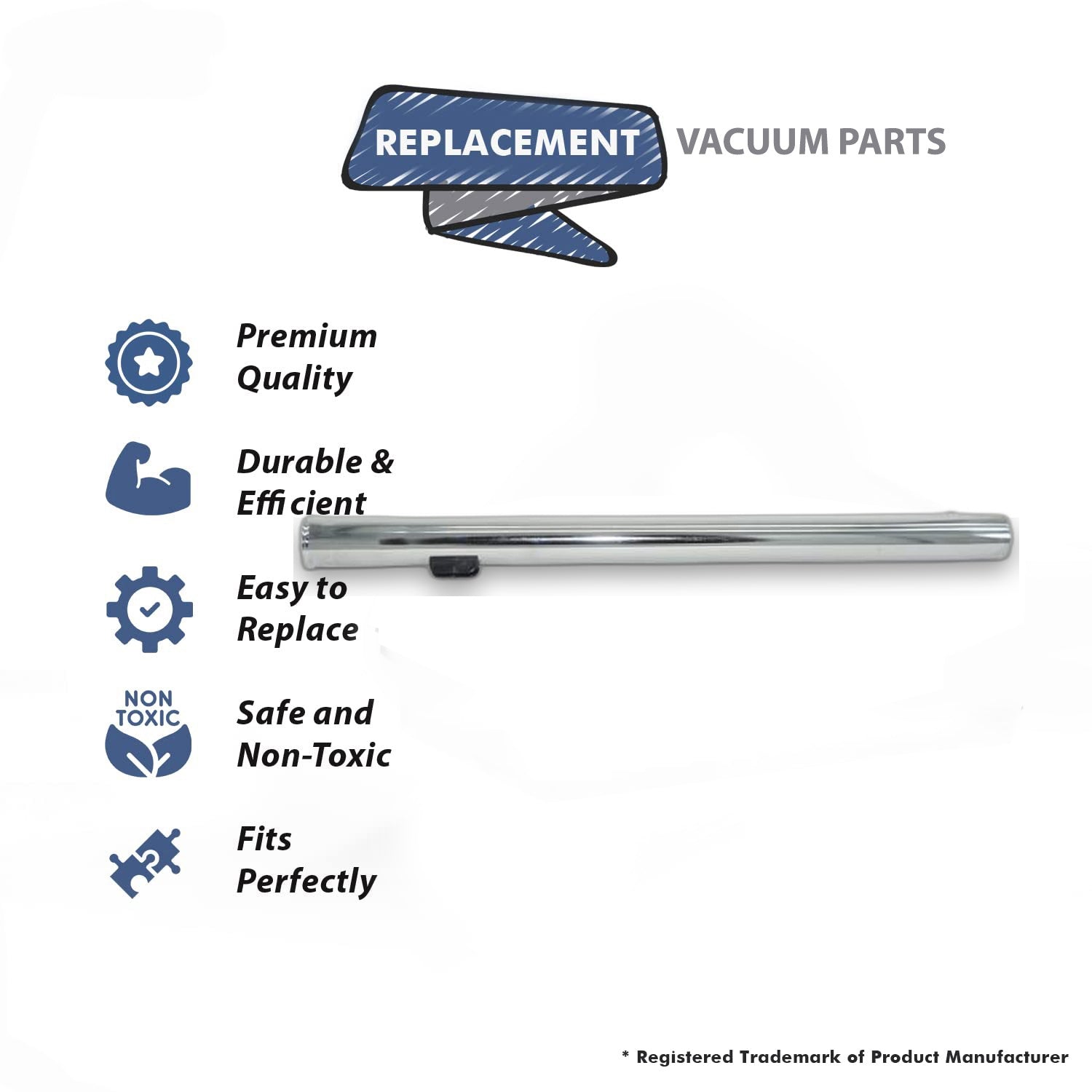 Topvacuumparts Replacement Part For Fit All Residential Vacuum Cleaner 1 1/4