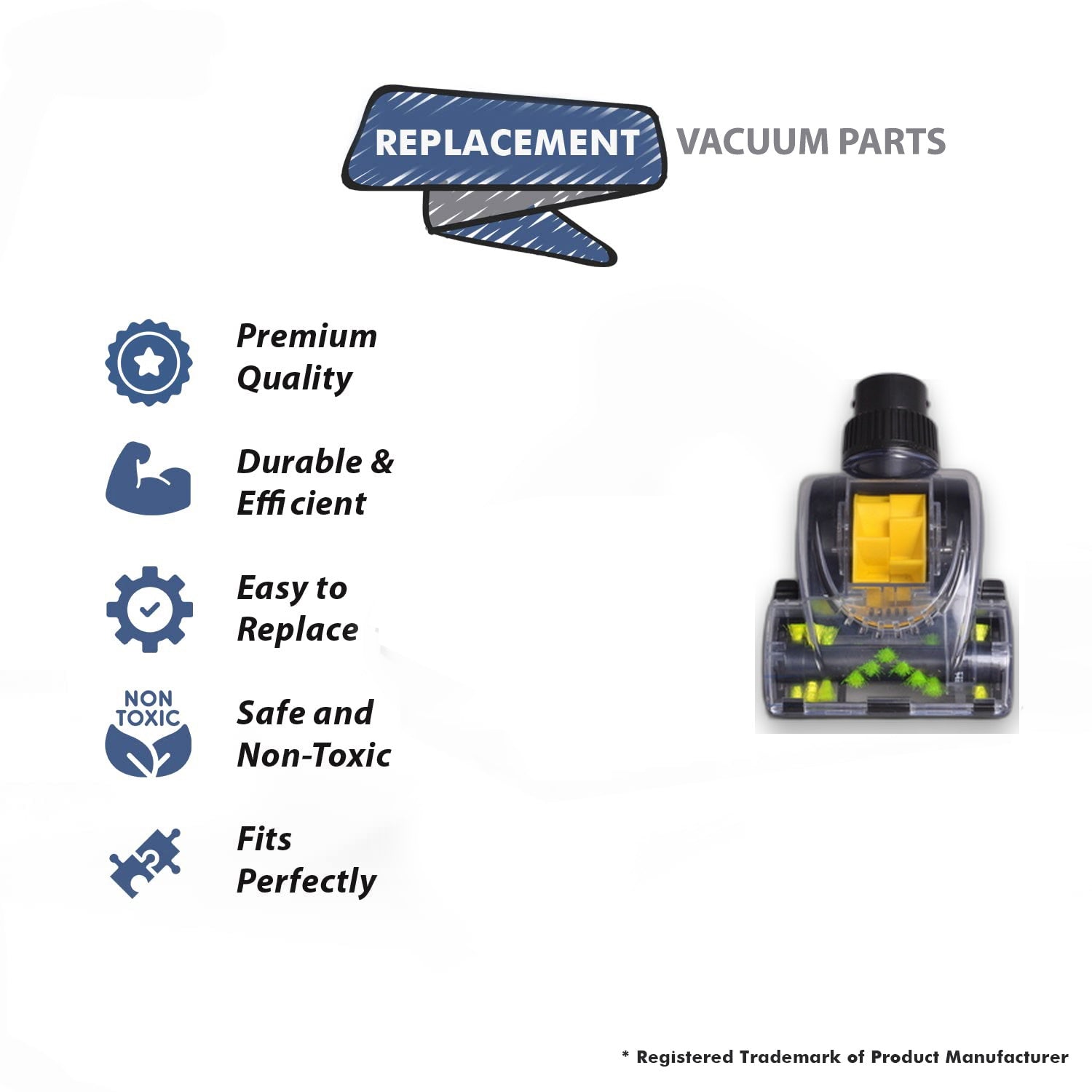 Topvacuumparts Replacement For Fit All Residential Vacuum Cleaner 1 1/4