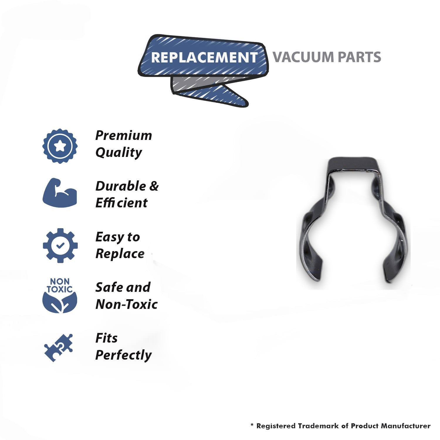 Topvacuumparts Replacement Part For Hoover C1125 Vacuum Cleaner Cord Clamp # compare to part 34785017