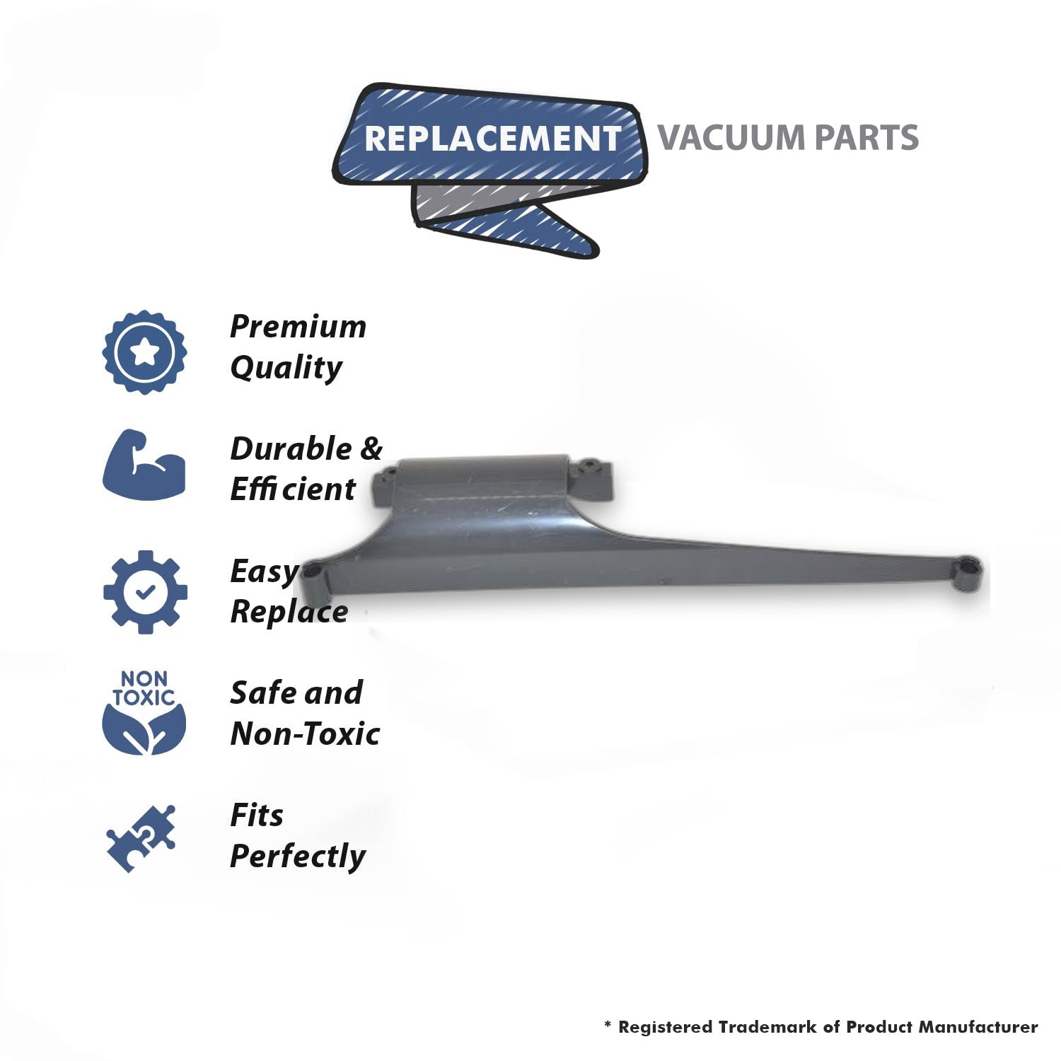Topvacuumparts Replacement Part For Hoover Upright Vacuum Cleaner Nozzle Liner # compare to part 37243072