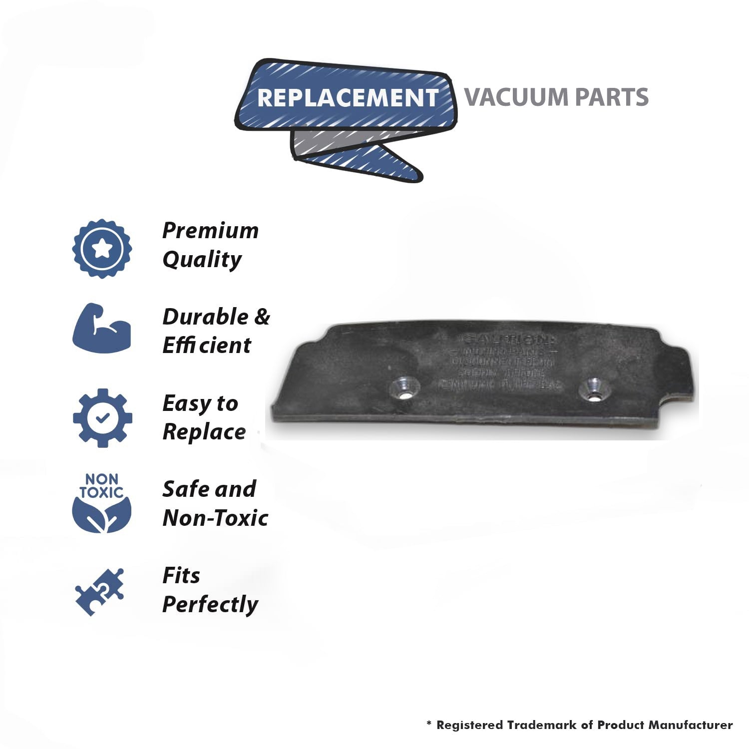 Topvacuumparts Replacement Part For Hoover C1429 Vacuum Cleaner Handle Bail Cover Plate # compare to part 37954001