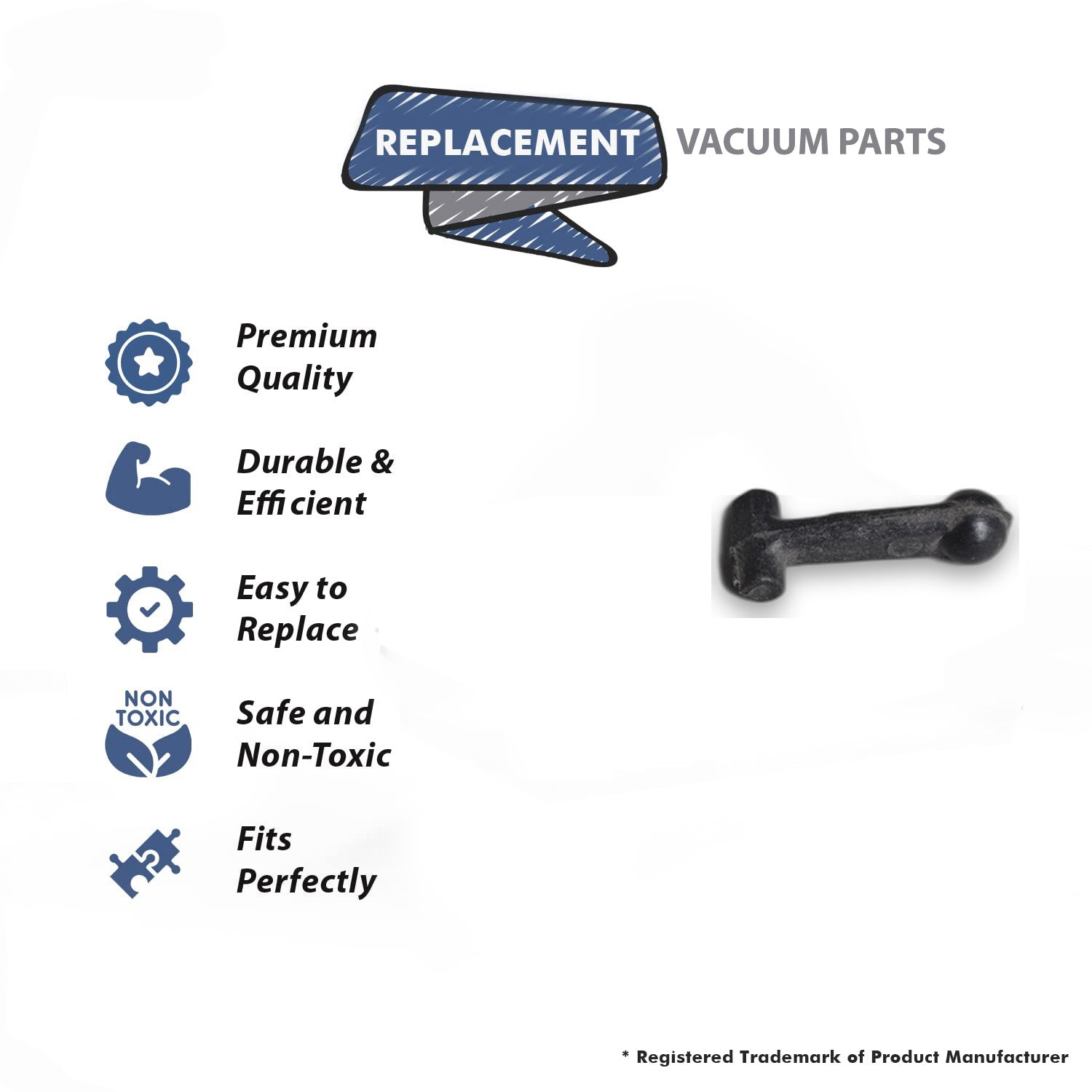 Topvacuumparts Replacement Part For Hoover 3441 Vacuum Cleaner Acuator Pedal Pin # compare to part 38458002
