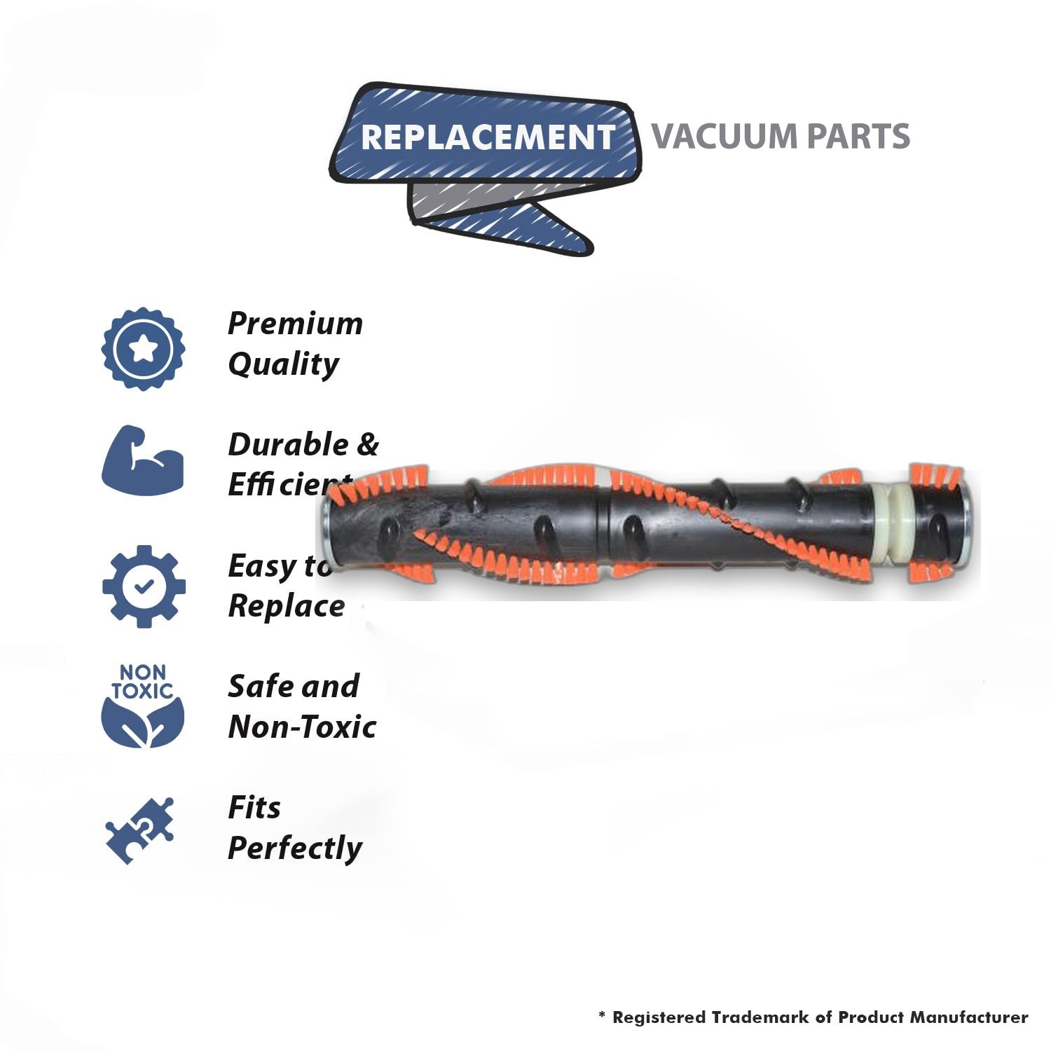 Topvacuumparts Replacement For Hoover U7069,C1800 Conquest Brush Roll 14