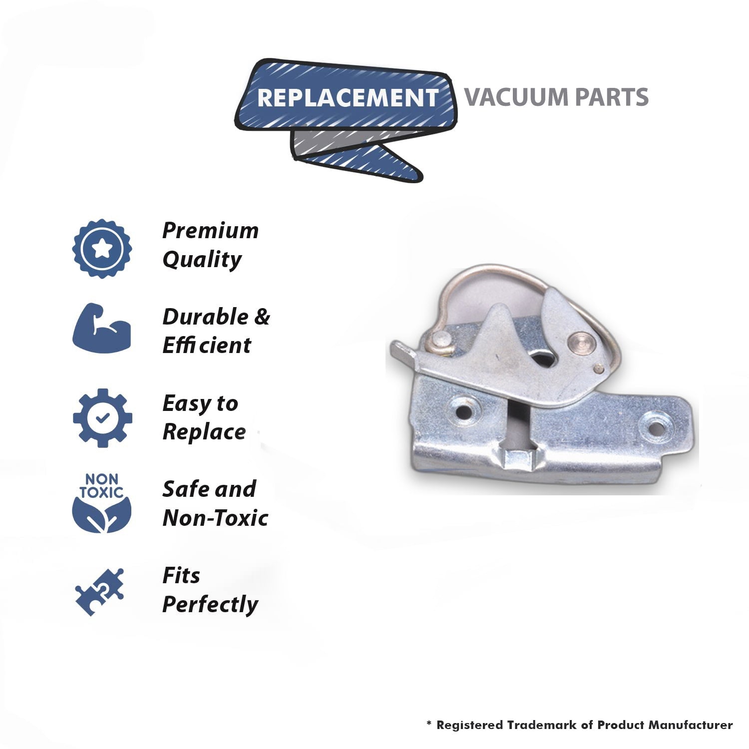 Topvacuumparts Replacement Part For Hoover 913 Vacuum Cleaner Left Agitator Holder End Plate # compare to part 41436501