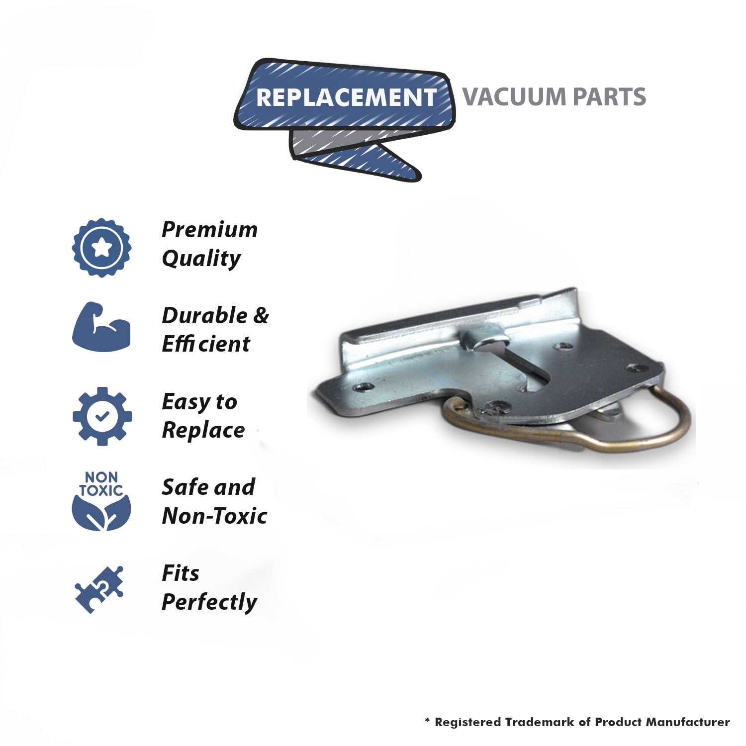 Topvacuumparts Replacement Part For Hoover 913 Vacuum Cleaner Agit End Plate # compare to part 41436502