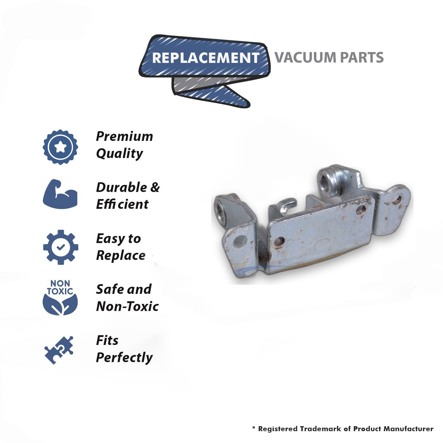 Topvacuumparts Replacement Part For Hoover Vacuum Cleaner Handle Socket Bracket # compare to part 652560
