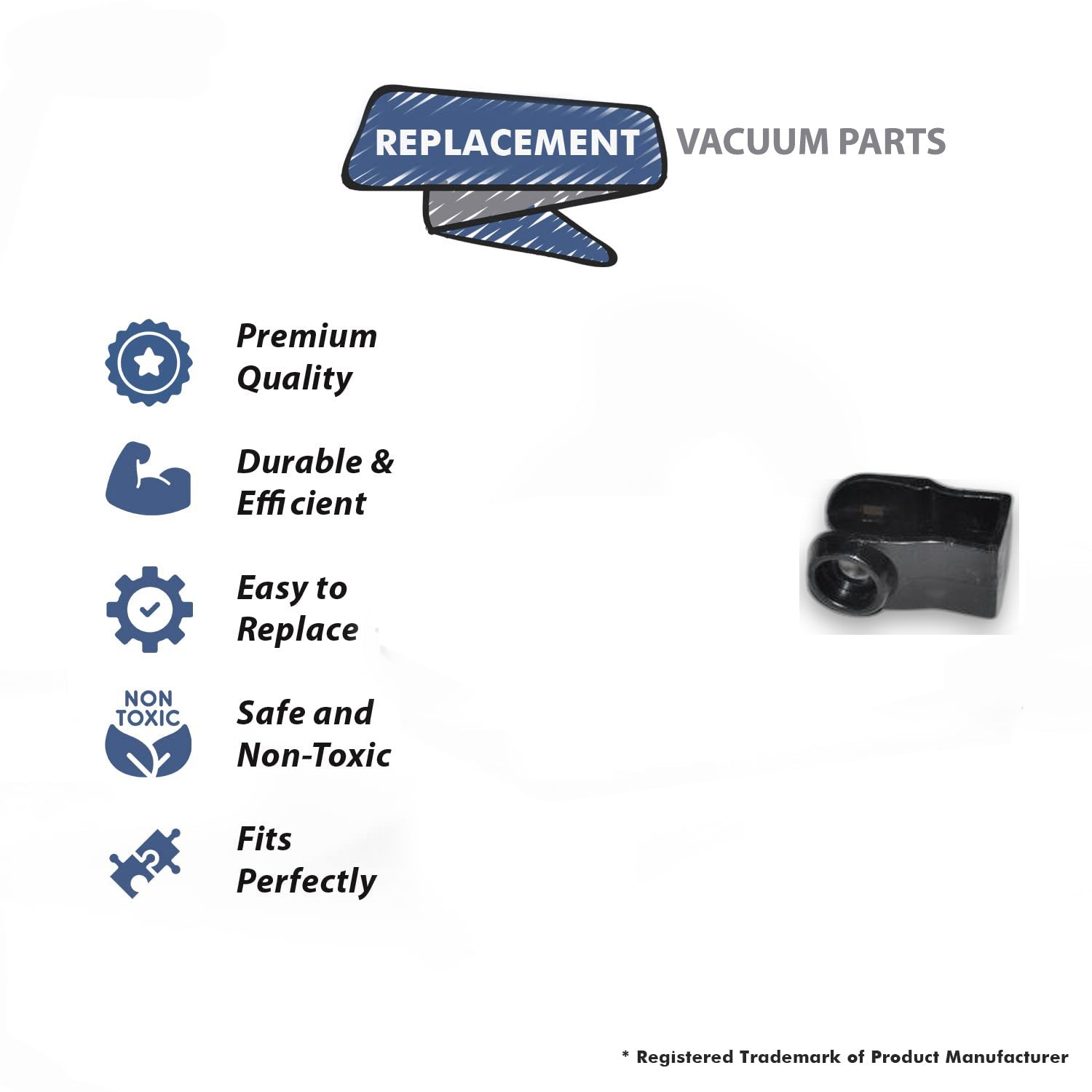Topvacuumparts Replacement Part For Hoover U7069/7071 Conquest Vacuum Cleaner Cord Clamp # compare to part 36172040