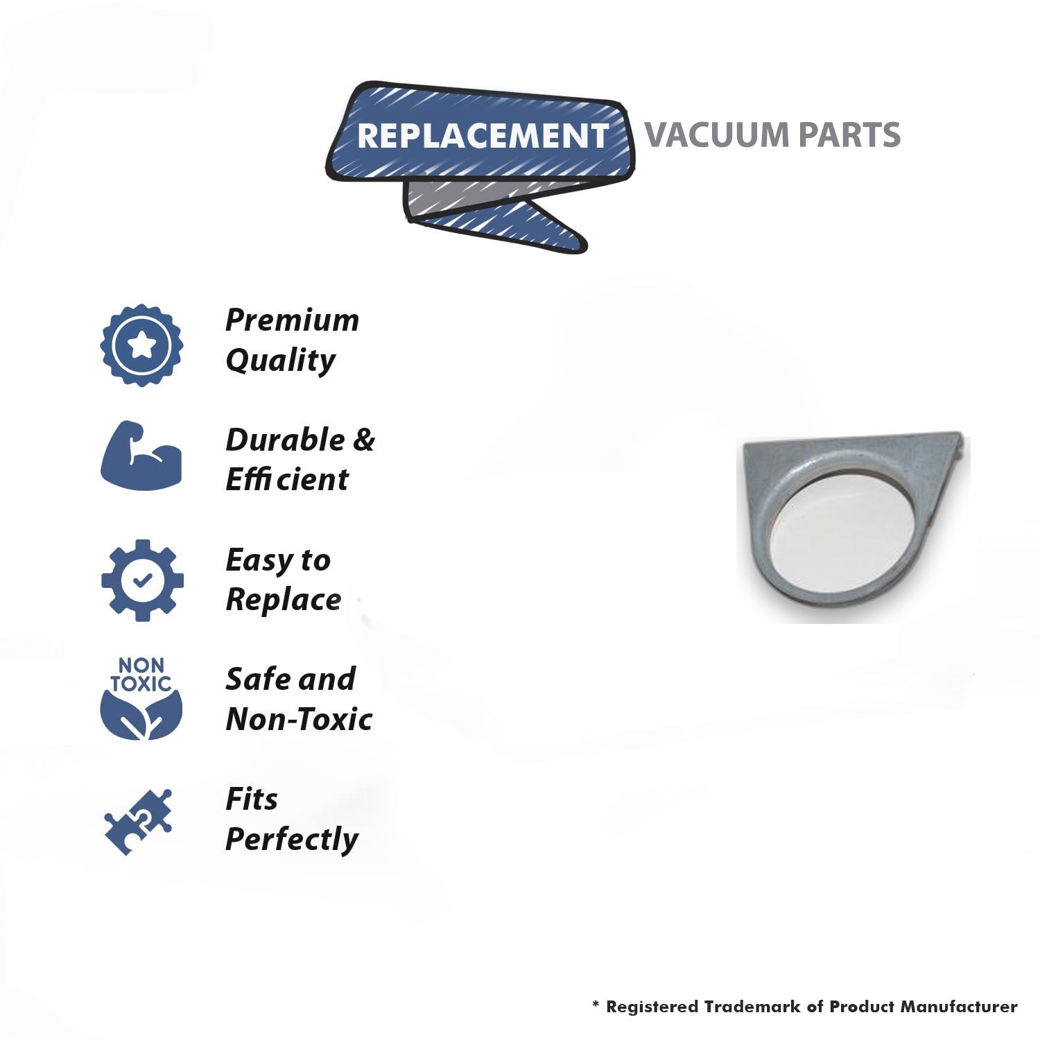 Topvacuumparts Replacement Part For Hoover Bearing Metal Motor Mount for Vacuum Cleaner # compare to part 12120