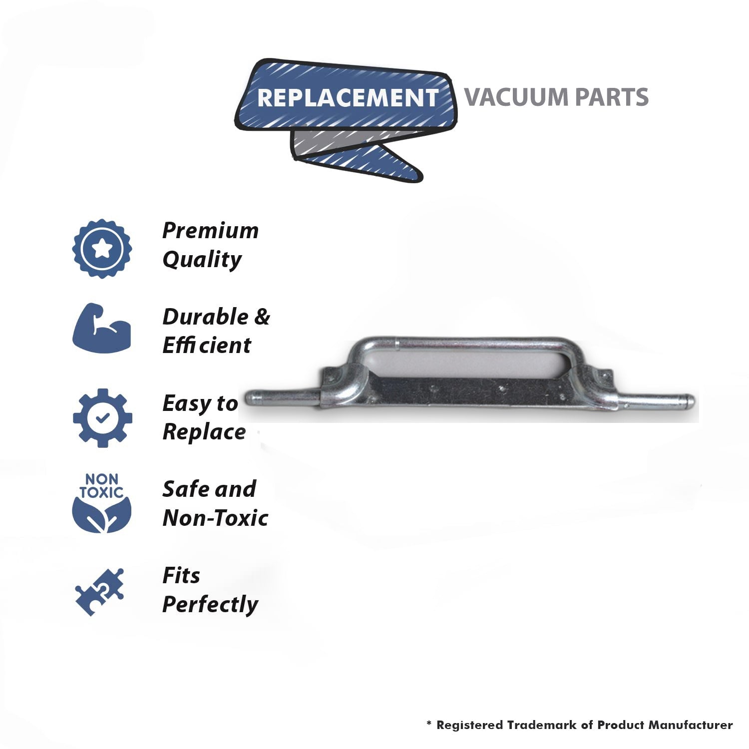 Topvacuumparts Replacement Part For Hoover C1123 Vacuum Cleaner Wheel Shaft Support Assembly # compare to part 41431013