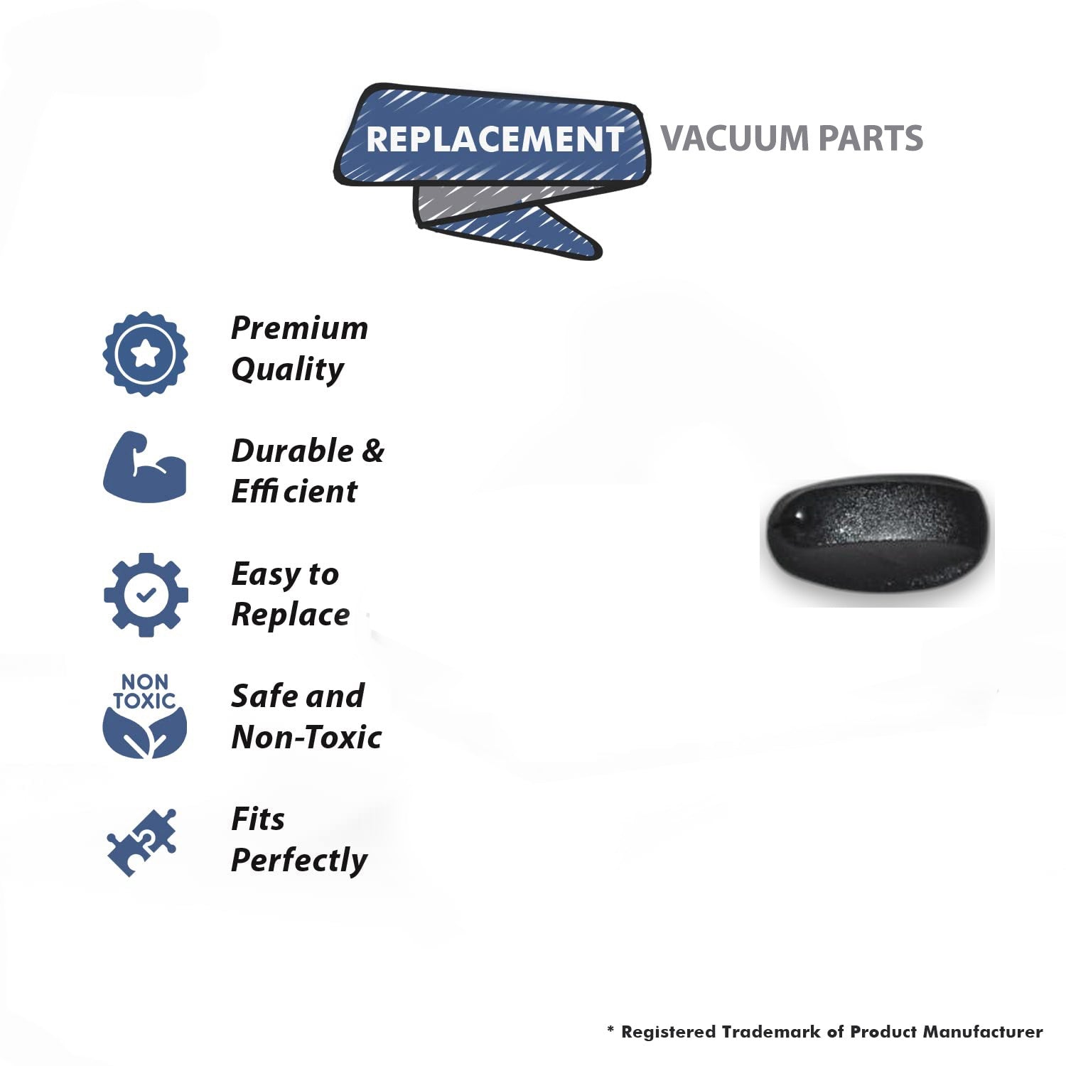 Topvacuumparts Replacement Part For Hoover Height Adjustments Knob Fits U6425 Windtunnel Vacuum Cleaner # Compare to Part 38421128