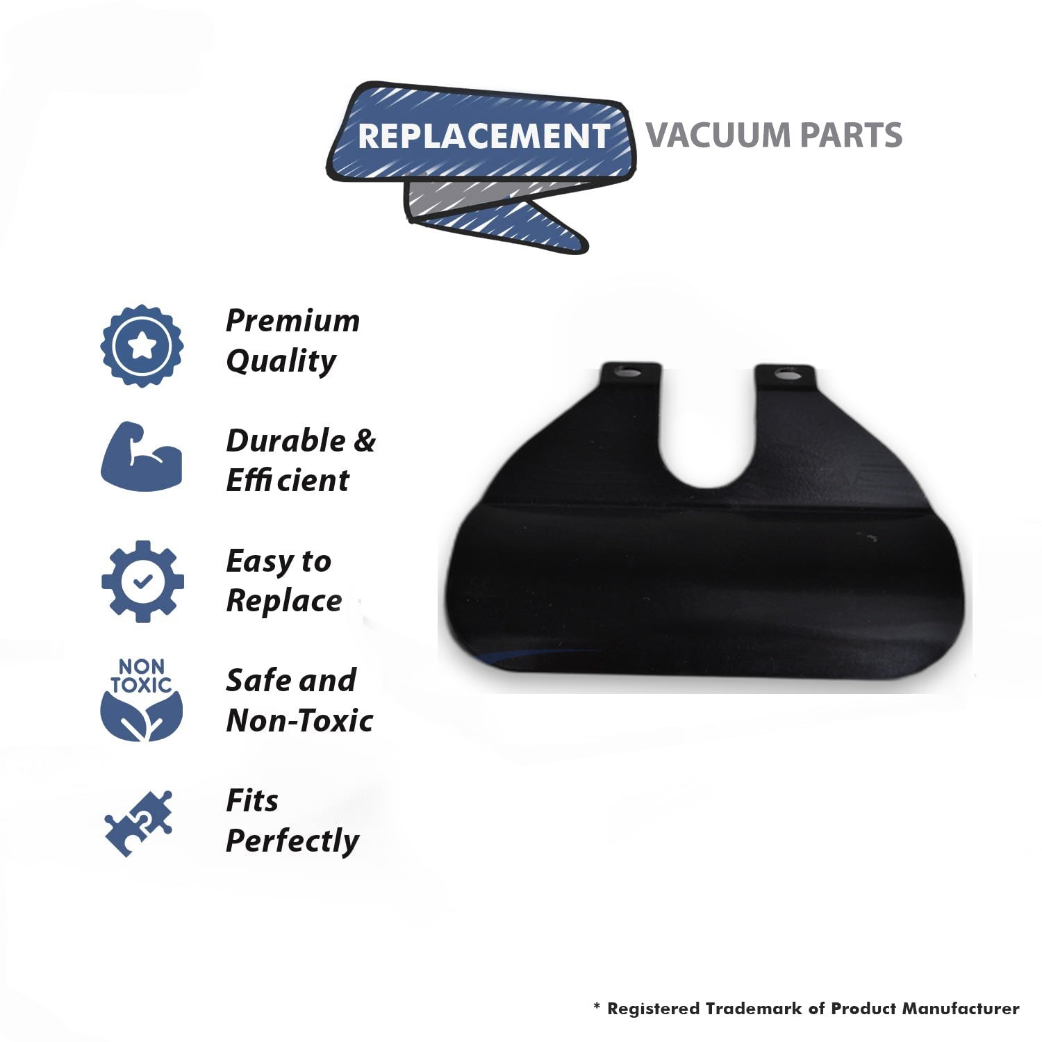 Topvacuumparts Replacement Part For Hoover 91 Upright Vacuum Cleaner Cloth Bag Protector Plate # compare to part 035054AG