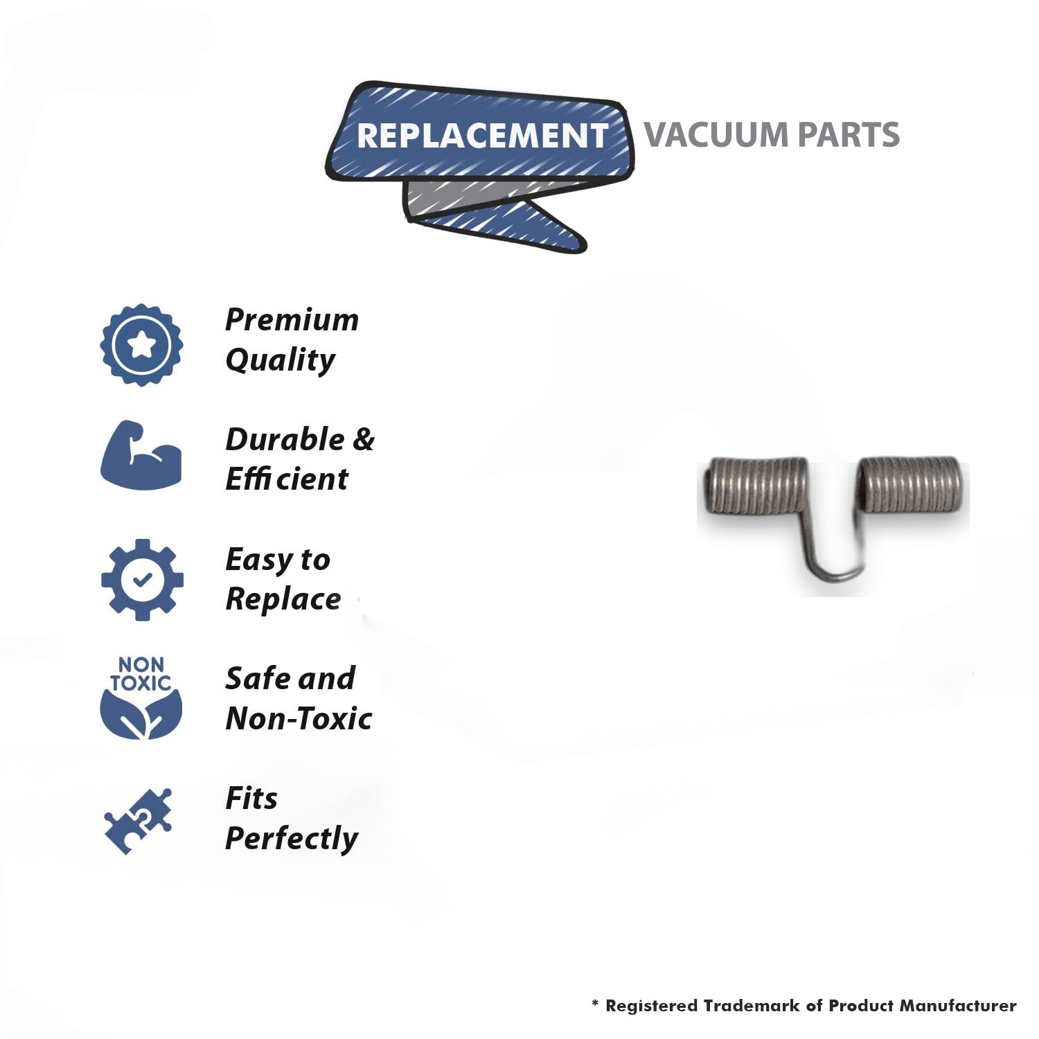 Topvacuumparts Replacement Part For Hoover Vacuum Cleaner Convertor Valve Spring # compare to part 45191