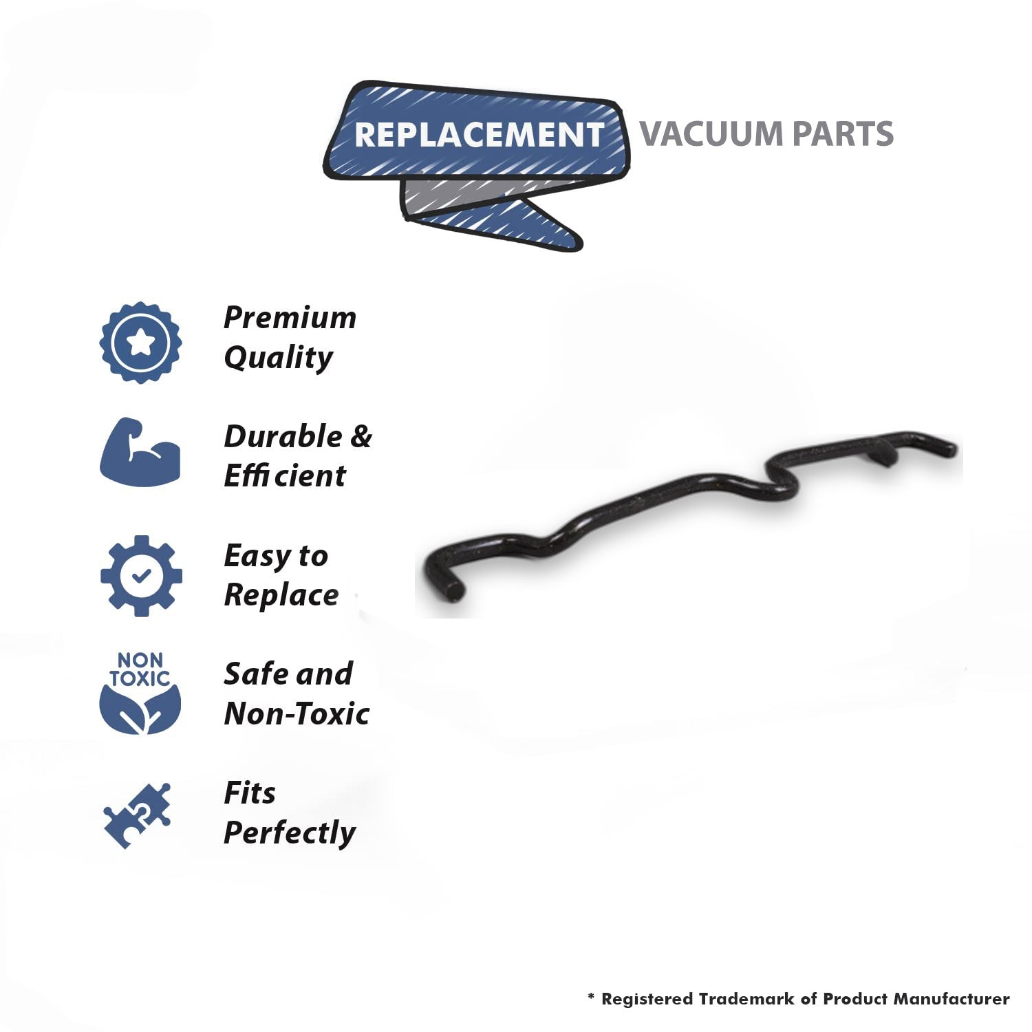 Topvacuumparts Replacement Part For Hoover 65 Upright Bottom Plate Vacuum Cleaner Retainer Spring # compare to part 34439