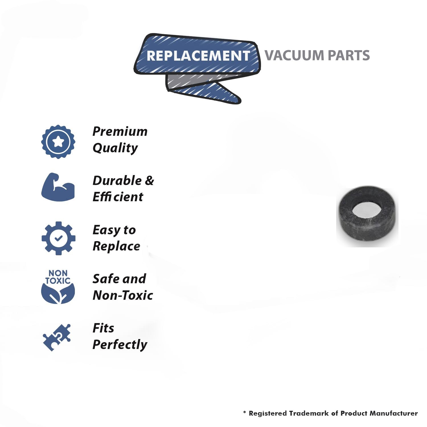 Topvacuumparts Replacement For Hoover 1100 Vacuum Cleaner Motor Mount # Compare to part 012090