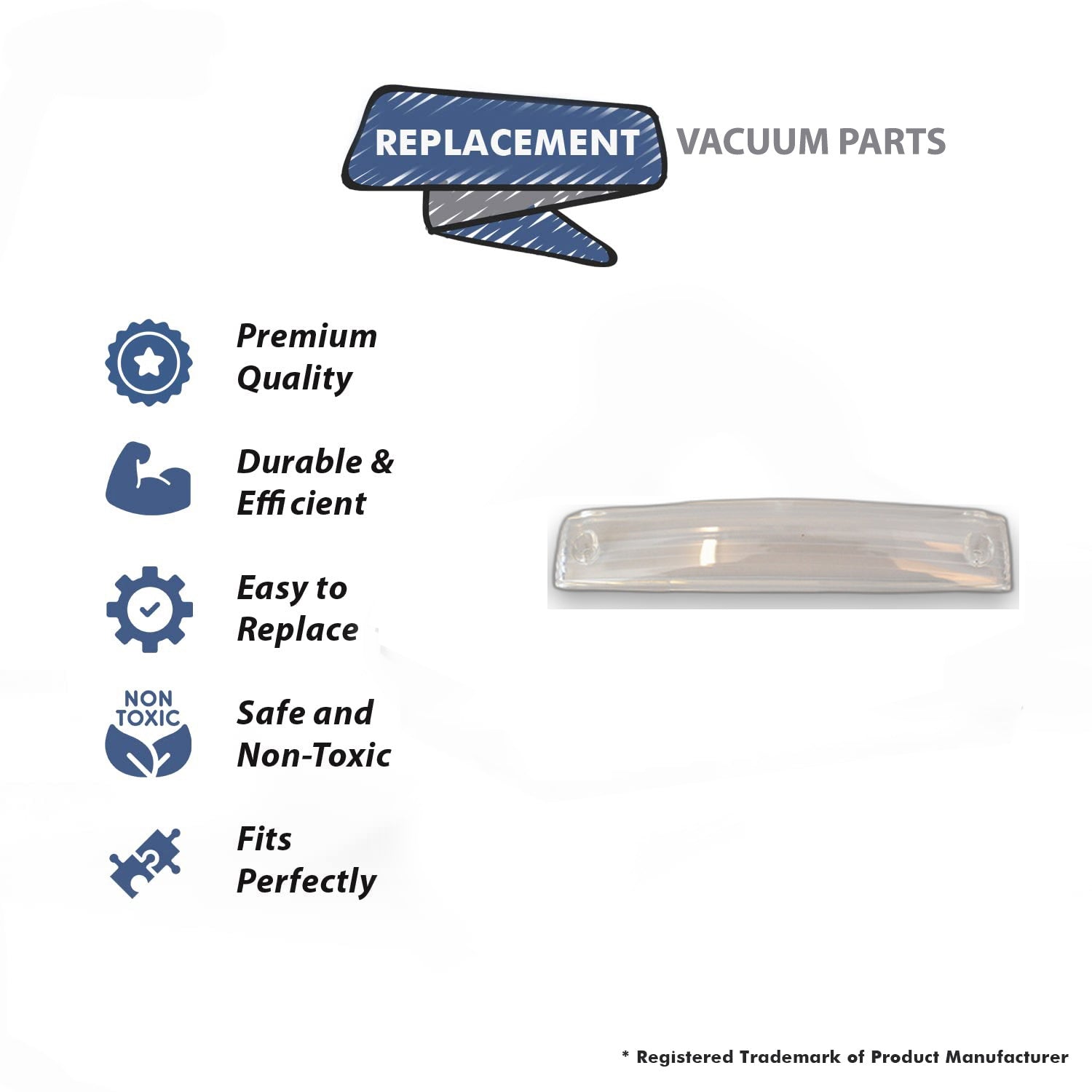 Topvacuumparts Replacement Part For Hoover Upright Vacuum Cleaner Lens Cp # compare to part 39383100