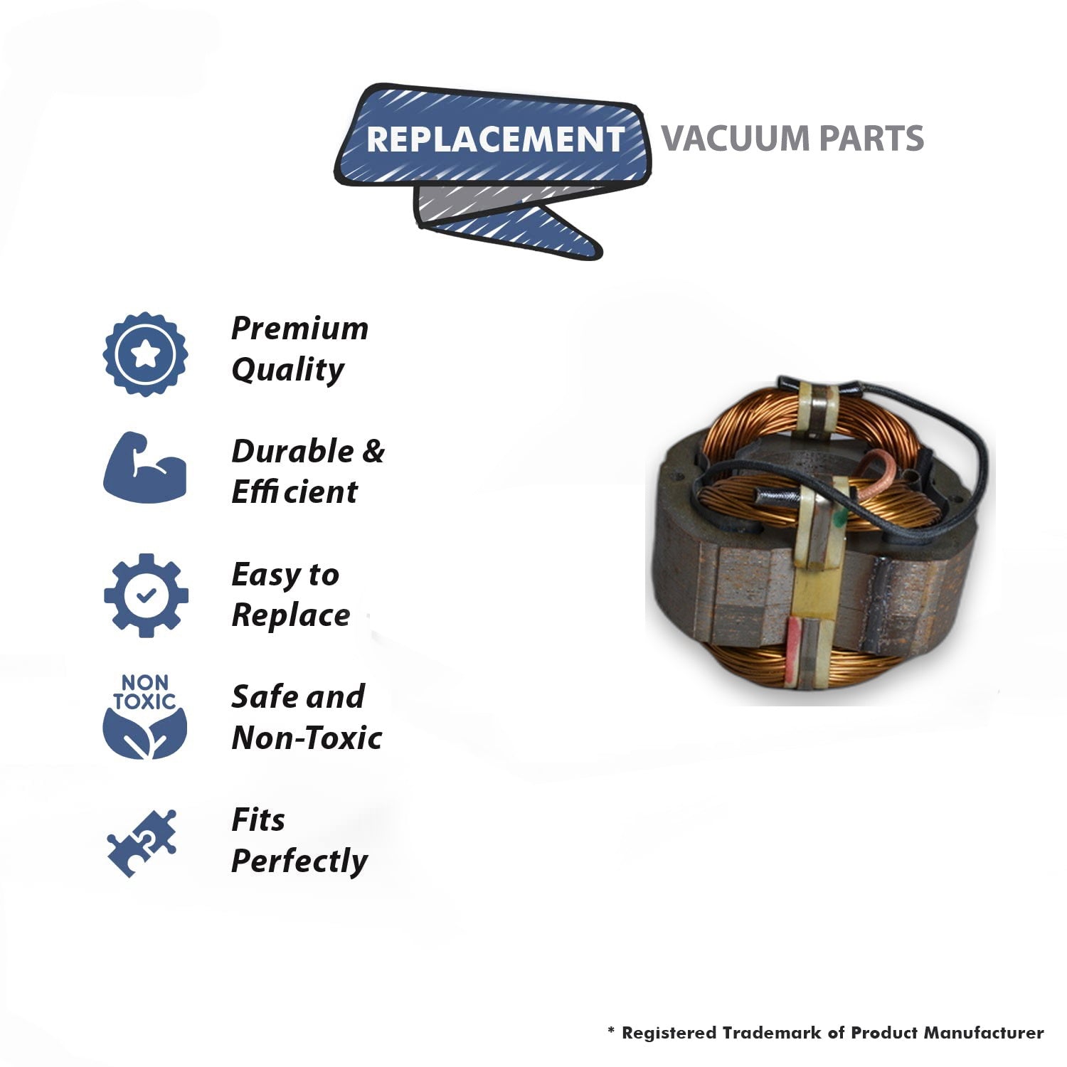 Topvacuumparts Replacement Part For Hoover Vacuum Cleaner Constellations Field # compare to part 41-8700-01