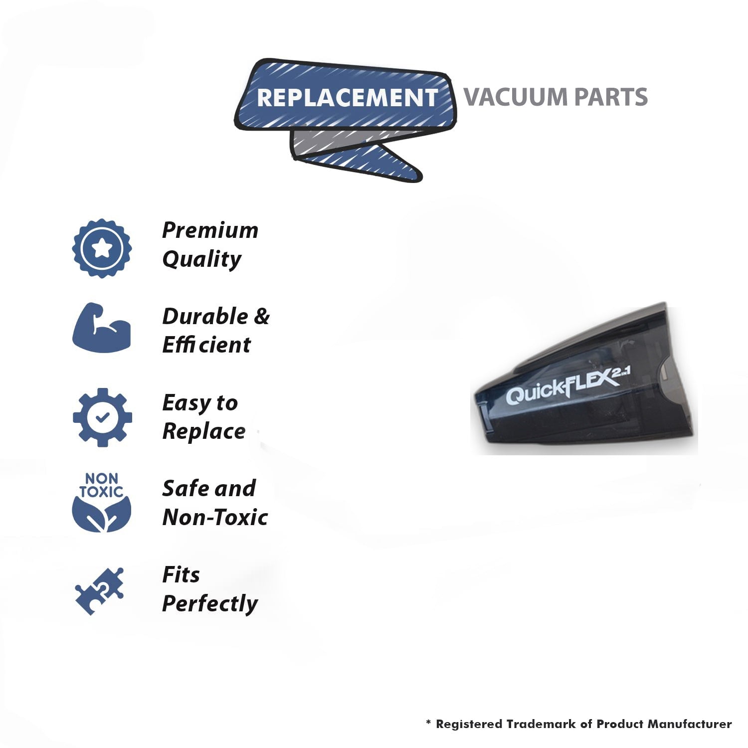 Topvacuumparts Replacement Part For Royal Vacuum Cleanar Dirt Cup Assembly # compare to part 440001222