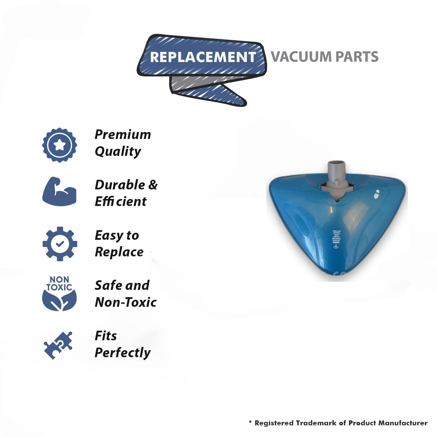 Topvacuumparts Replacement Part For Hoover Vacuum Cleaner Nozzle Assembly # compare to part 440001699