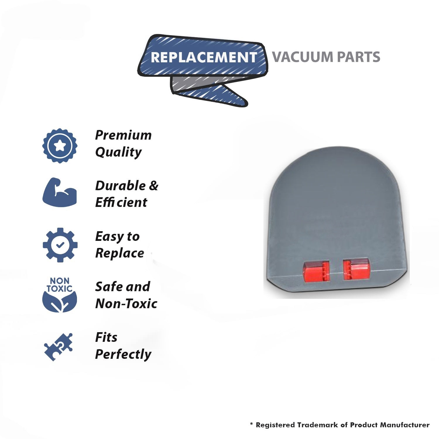 Topvacuumparts Replacement Part For Hoover Vacuum Cleaner Exhaust Filter Cover # compare to part 440001954